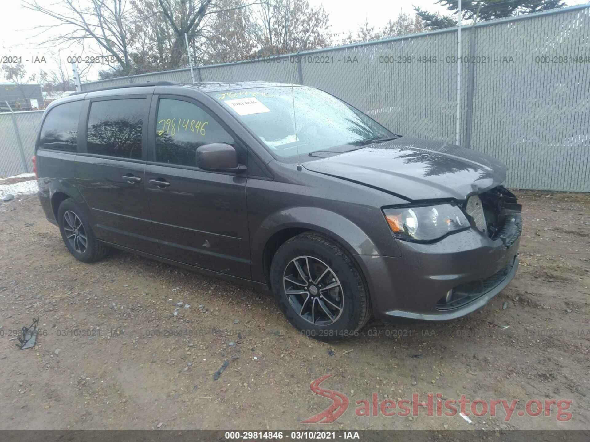 2C4RDGEG8HR807121 2017 DODGE GRAND CARAVAN