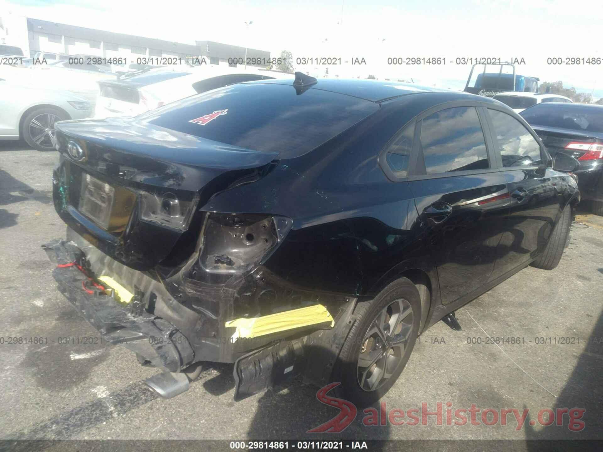 3KPF24AD5LE205628 2020 KIA FORTE