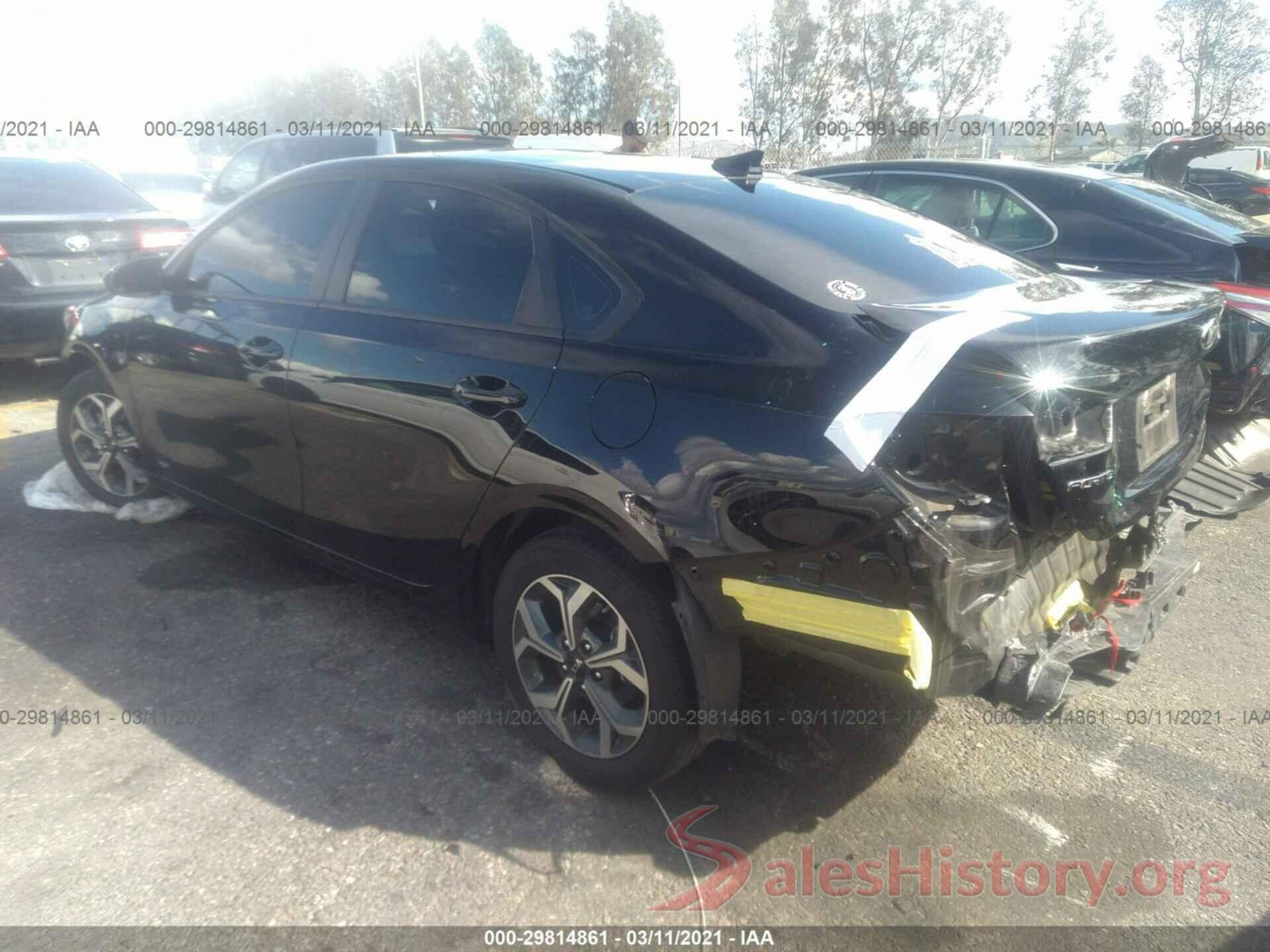 3KPF24AD5LE205628 2020 KIA FORTE