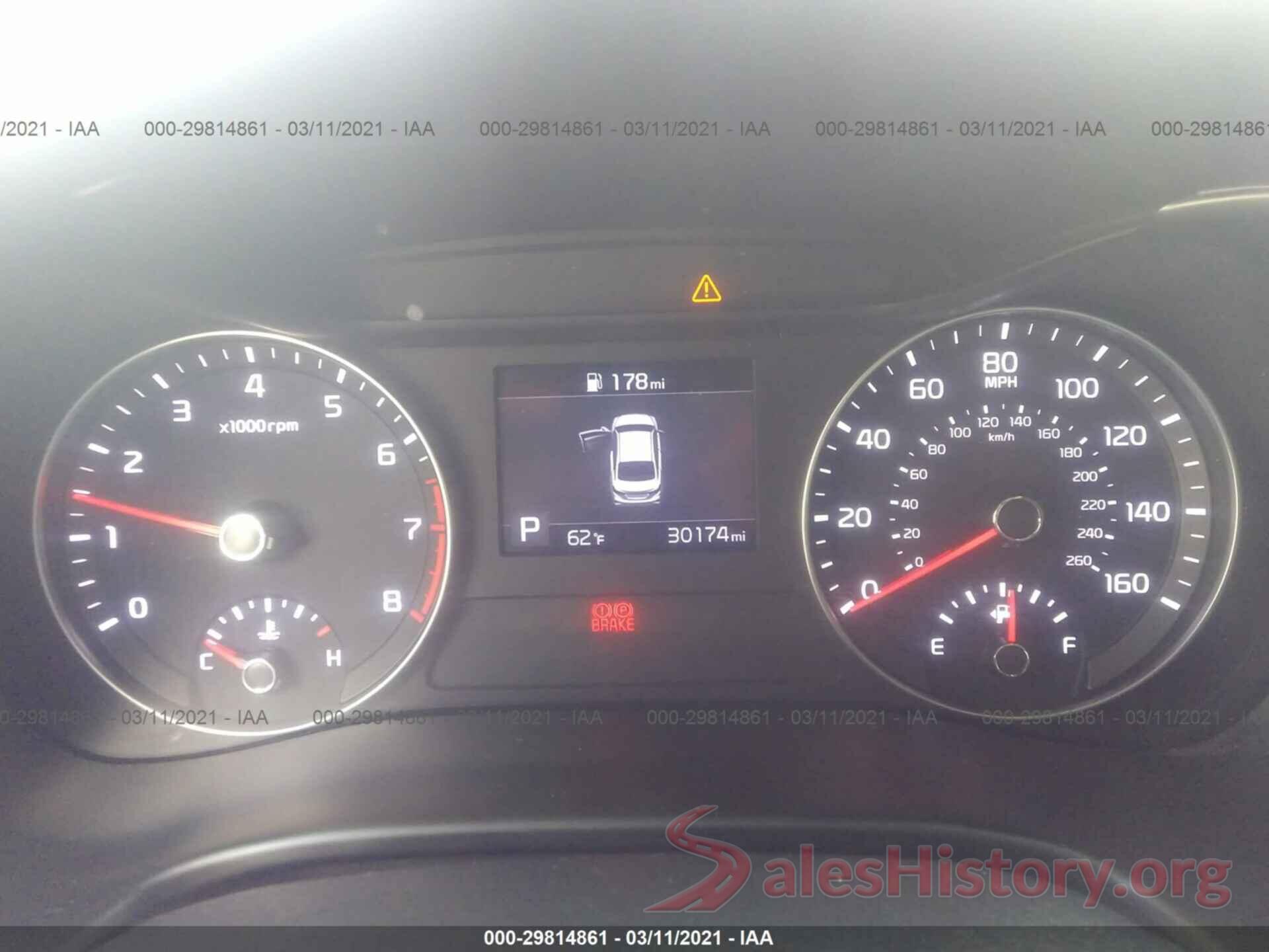 3KPF24AD5LE205628 2020 KIA FORTE