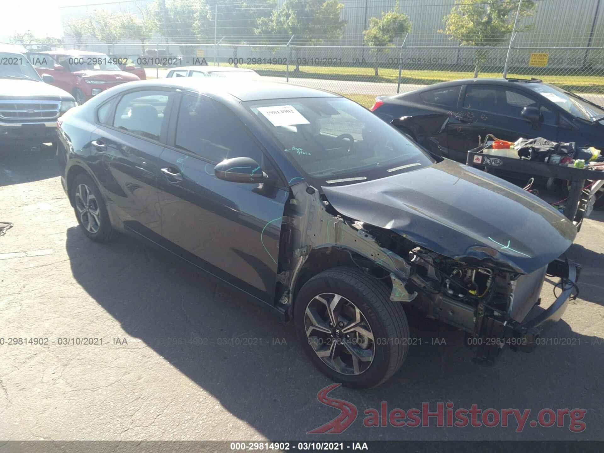 3KPF24AD9LE160676 2020 KIA FORTE