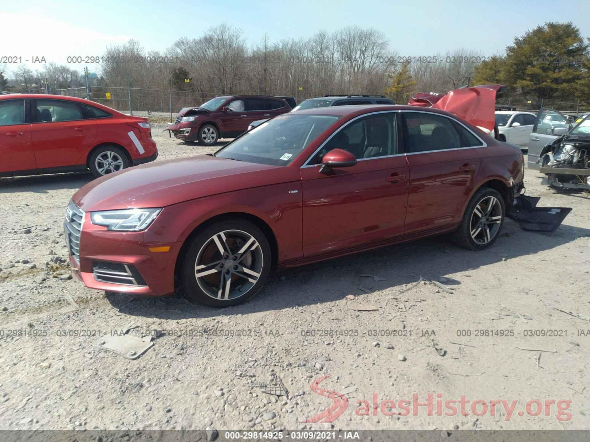 WAUENAF49JA107869 2018 AUDI A4