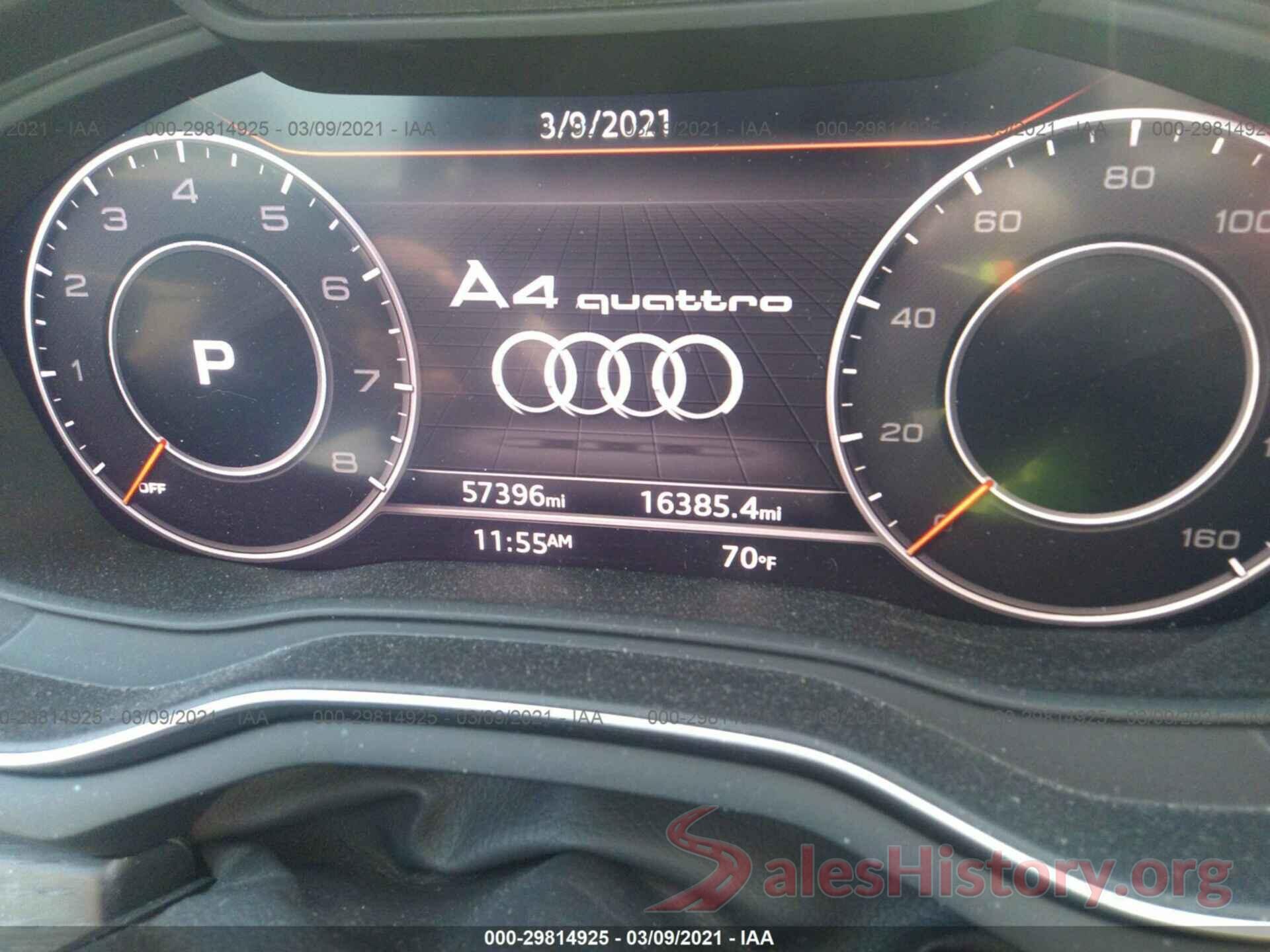 WAUENAF49JA107869 2018 AUDI A4