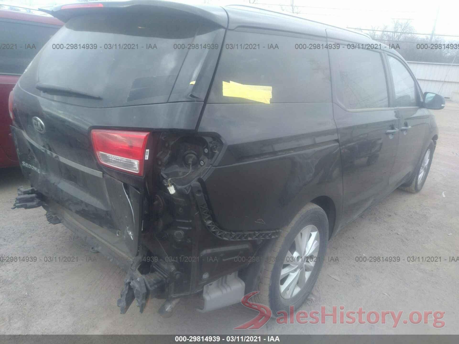 KNDMB5C1XG6201201 2016 KIA SEDONA