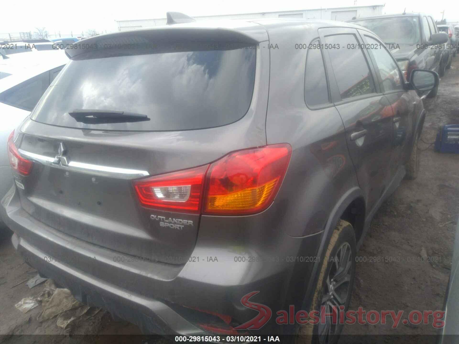 JA4AP3AU8JZ029708 2018 MITSUBISHI OUTLANDER SPORT