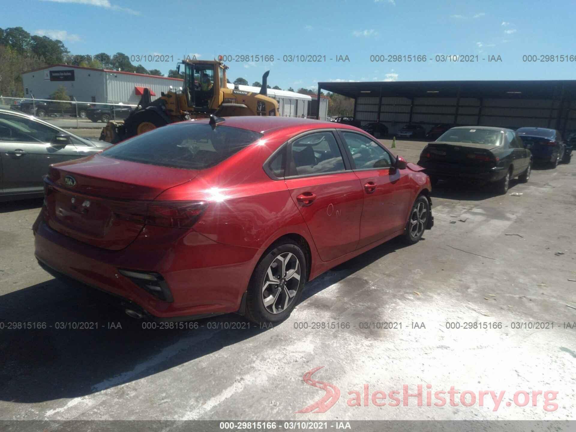 3KPF24AD8LE170860 2020 KIA FORTE