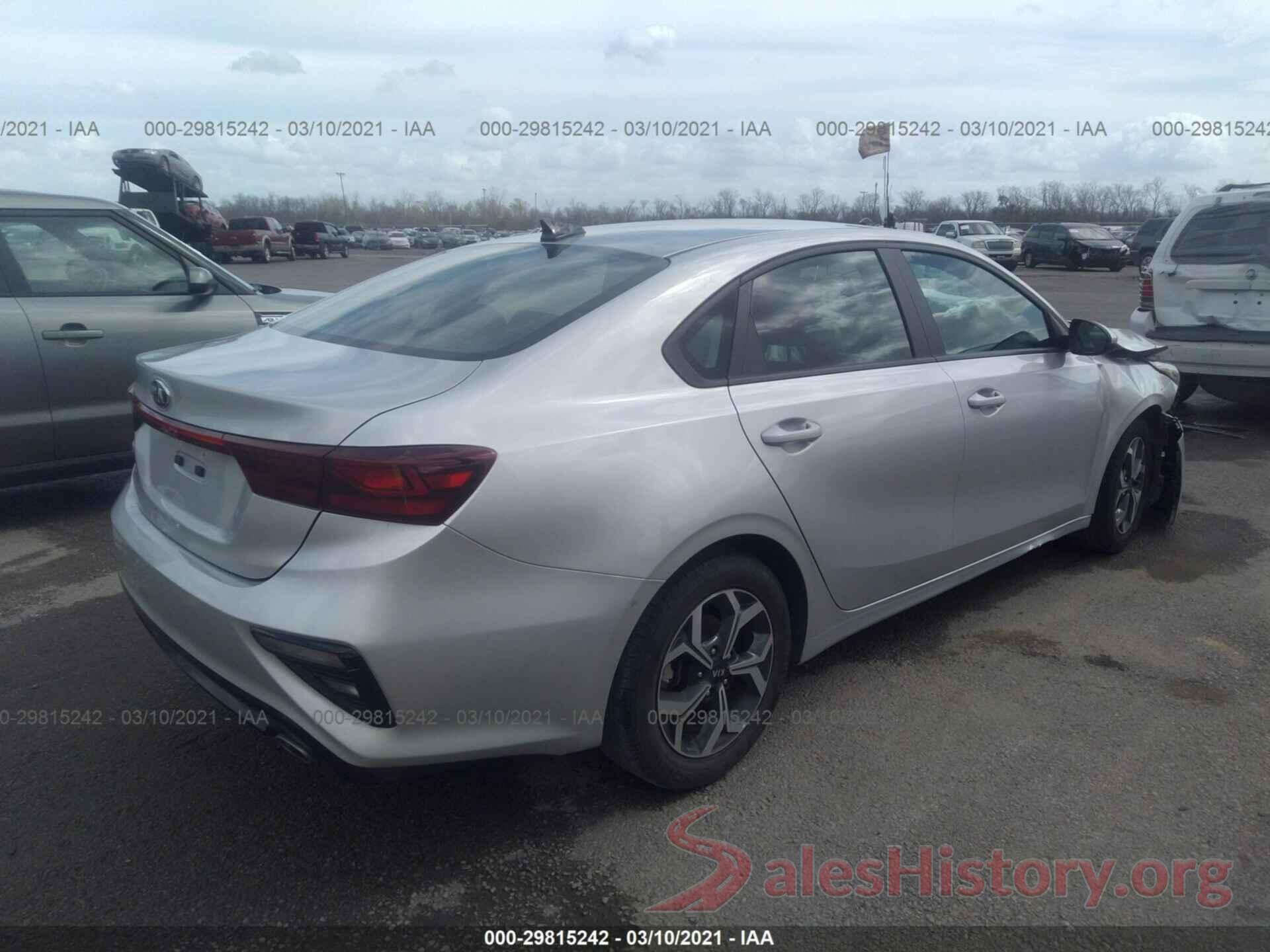 3KPF24AD1KE030115 2019 KIA FORTE