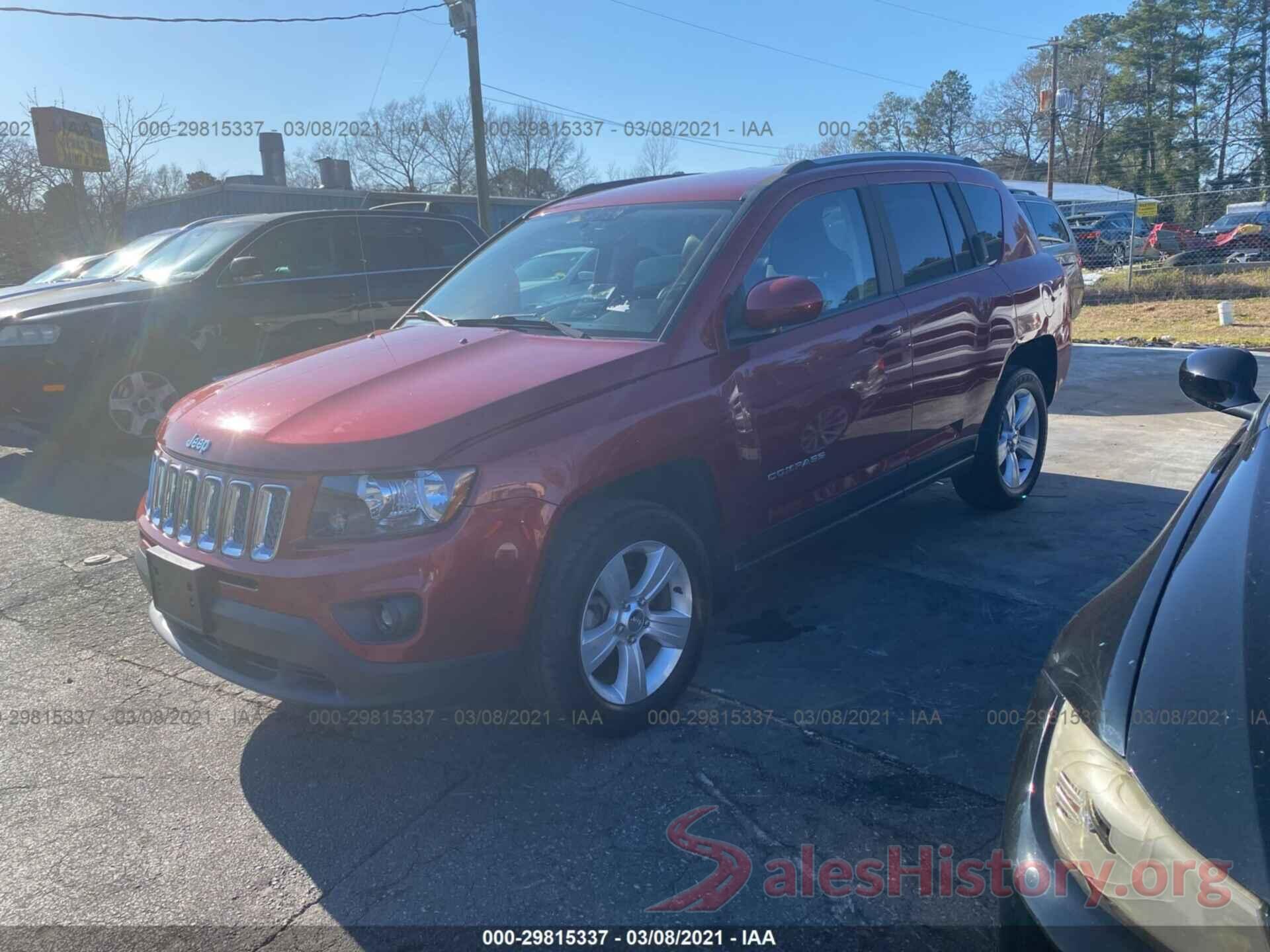 1C4NJDEB9HD176005 2017 JEEP COMPASS