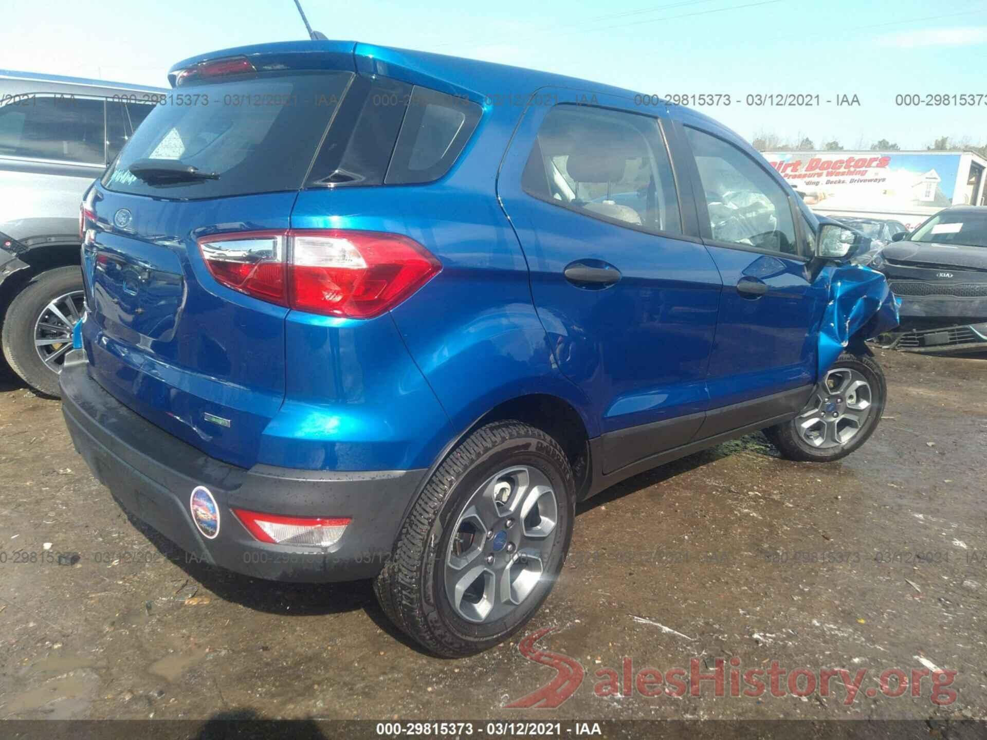 MAJ3S2FEXLC365994 2020 FORD ECOSPORT