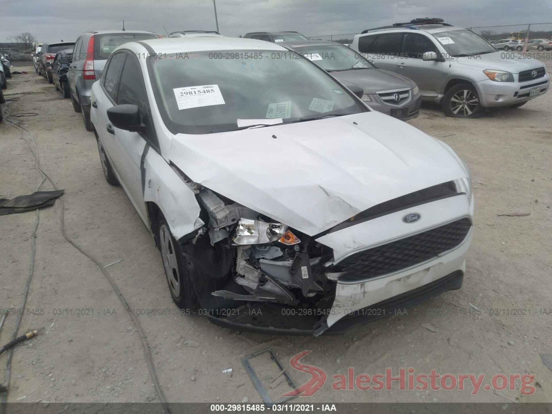 1FADP3E27JL321452 2018 FORD FOCUS