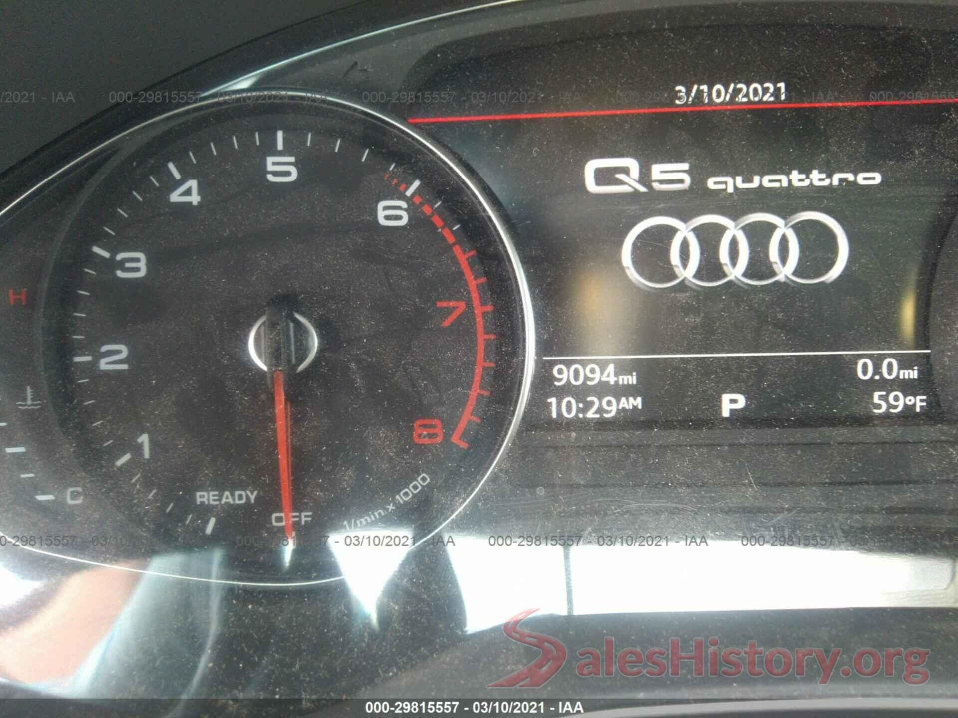 WA1ANAFYXK2139160 2019 AUDI Q5