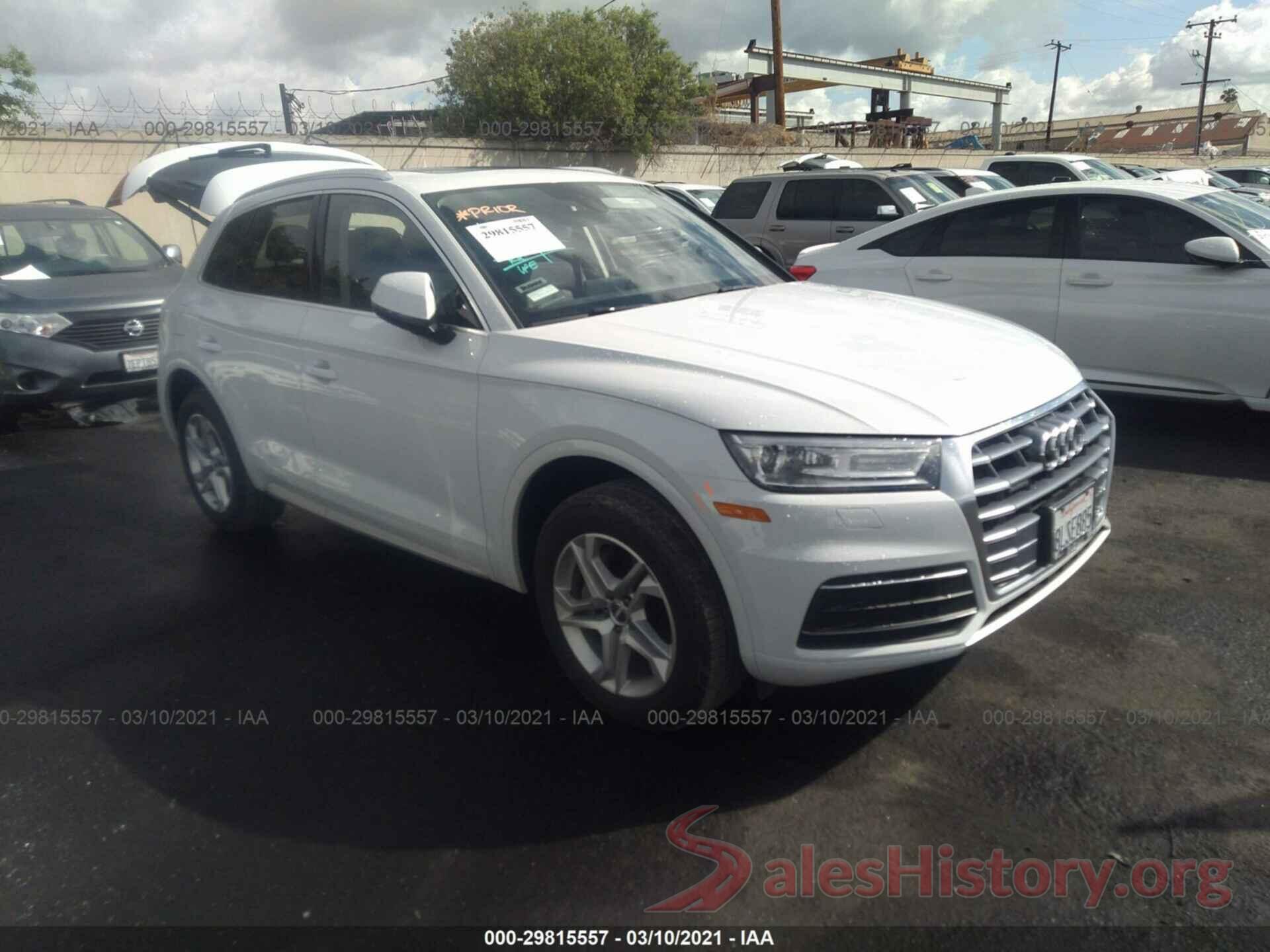 WA1ANAFYXK2139160 2019 AUDI Q5