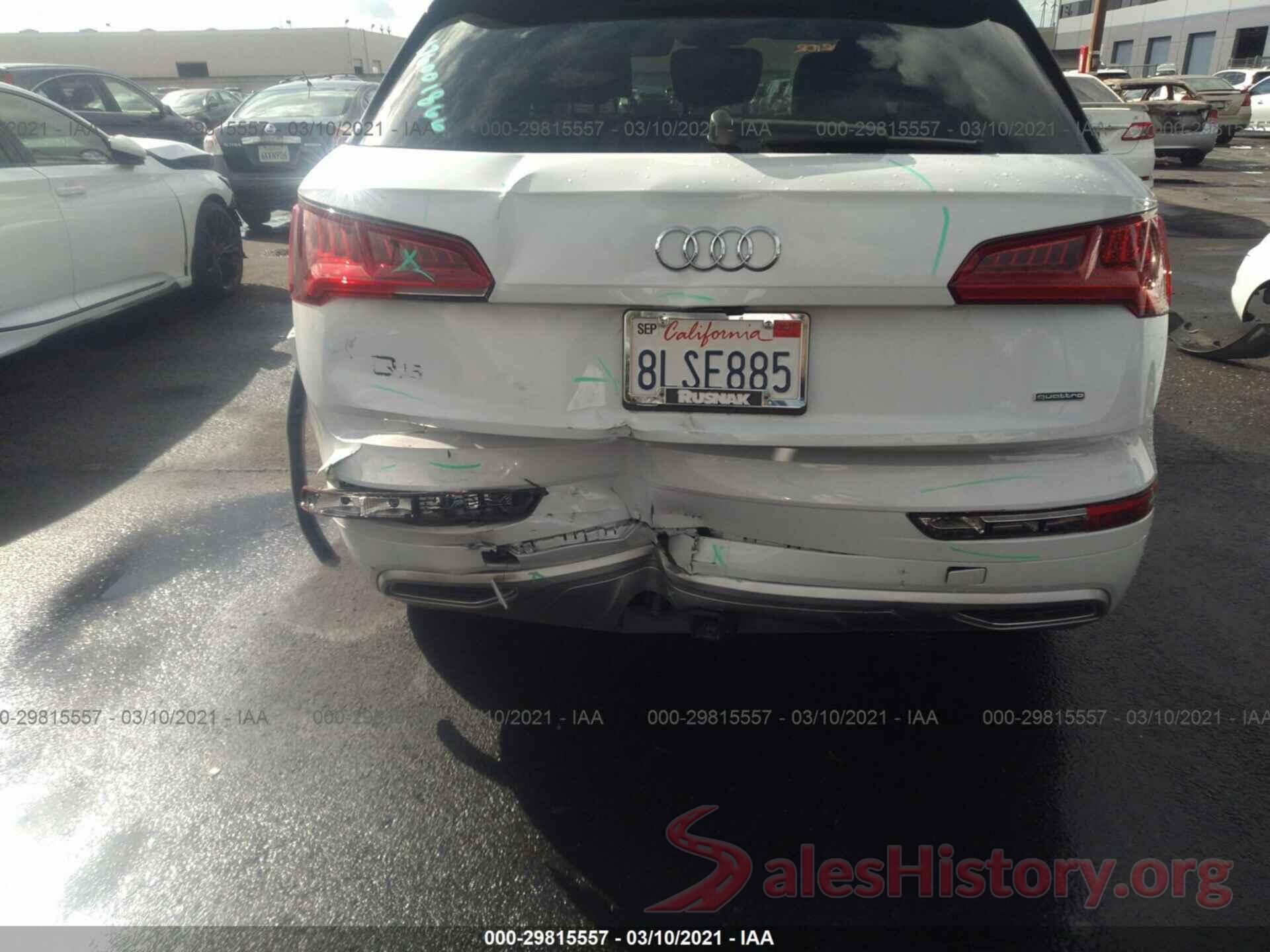 WA1ANAFYXK2139160 2019 AUDI Q5