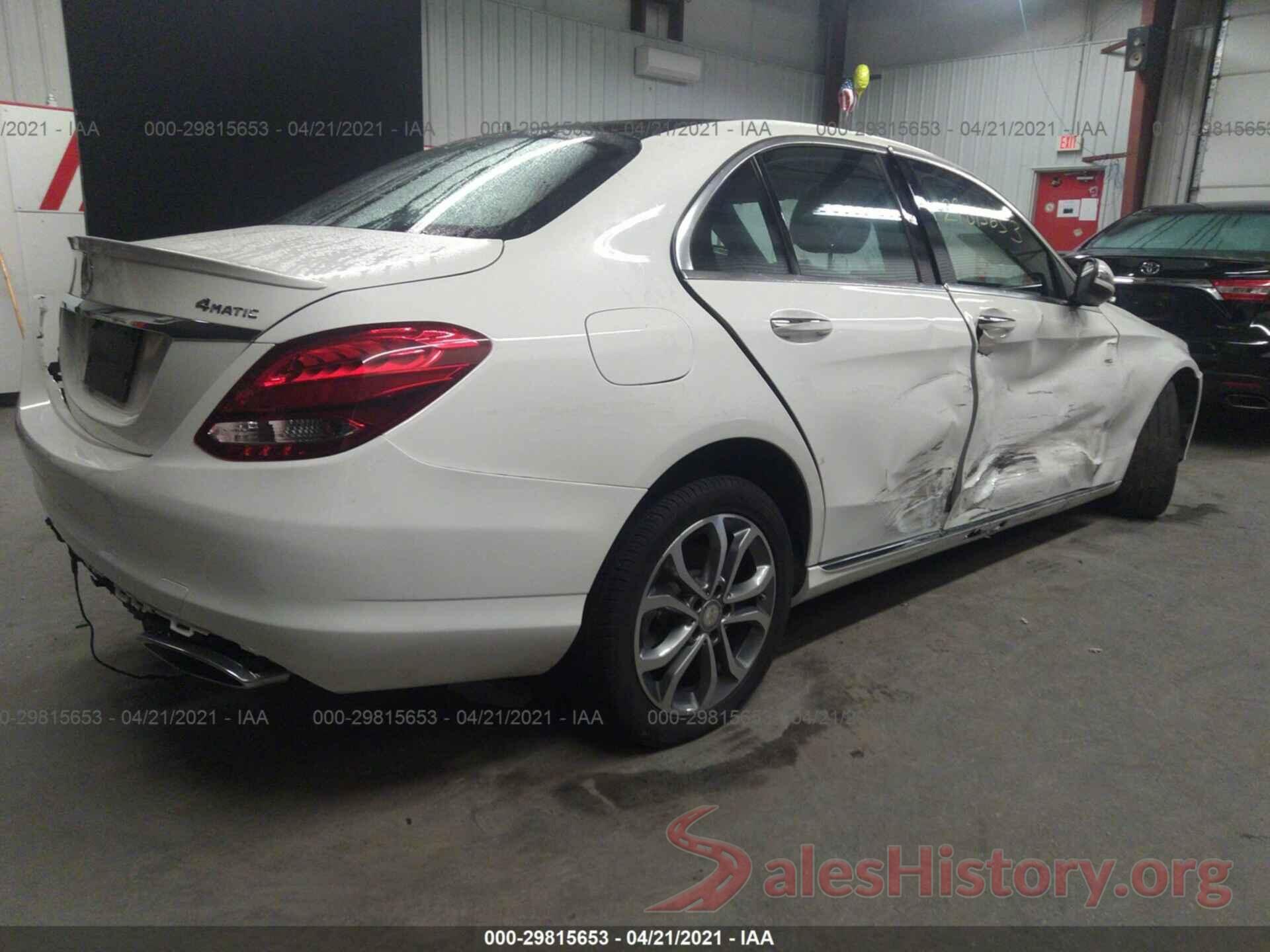 WDDWF4KB1GR160379 2016 MERCEDES-BENZ C-CLASS