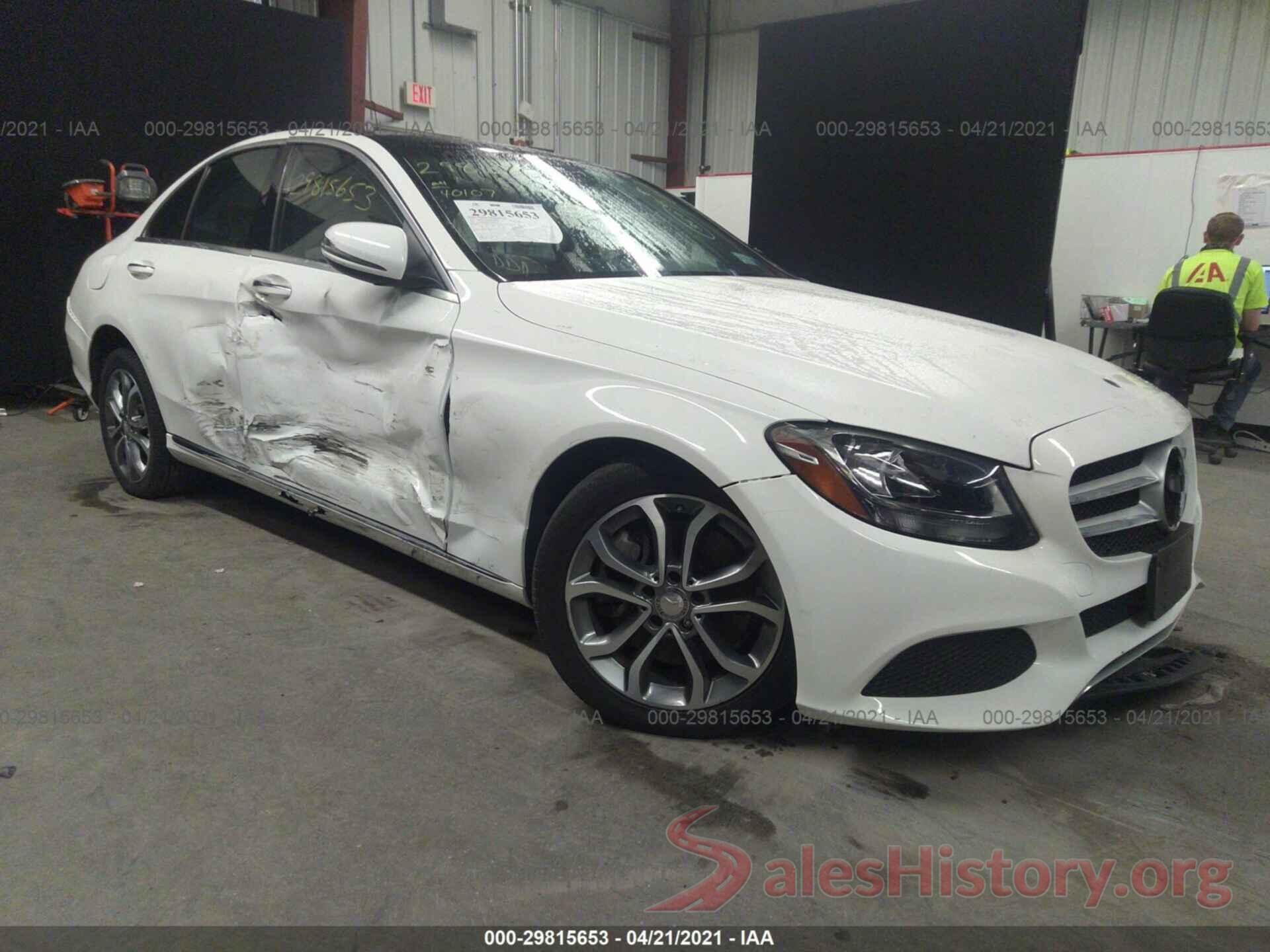 WDDWF4KB1GR160379 2016 MERCEDES-BENZ C-CLASS