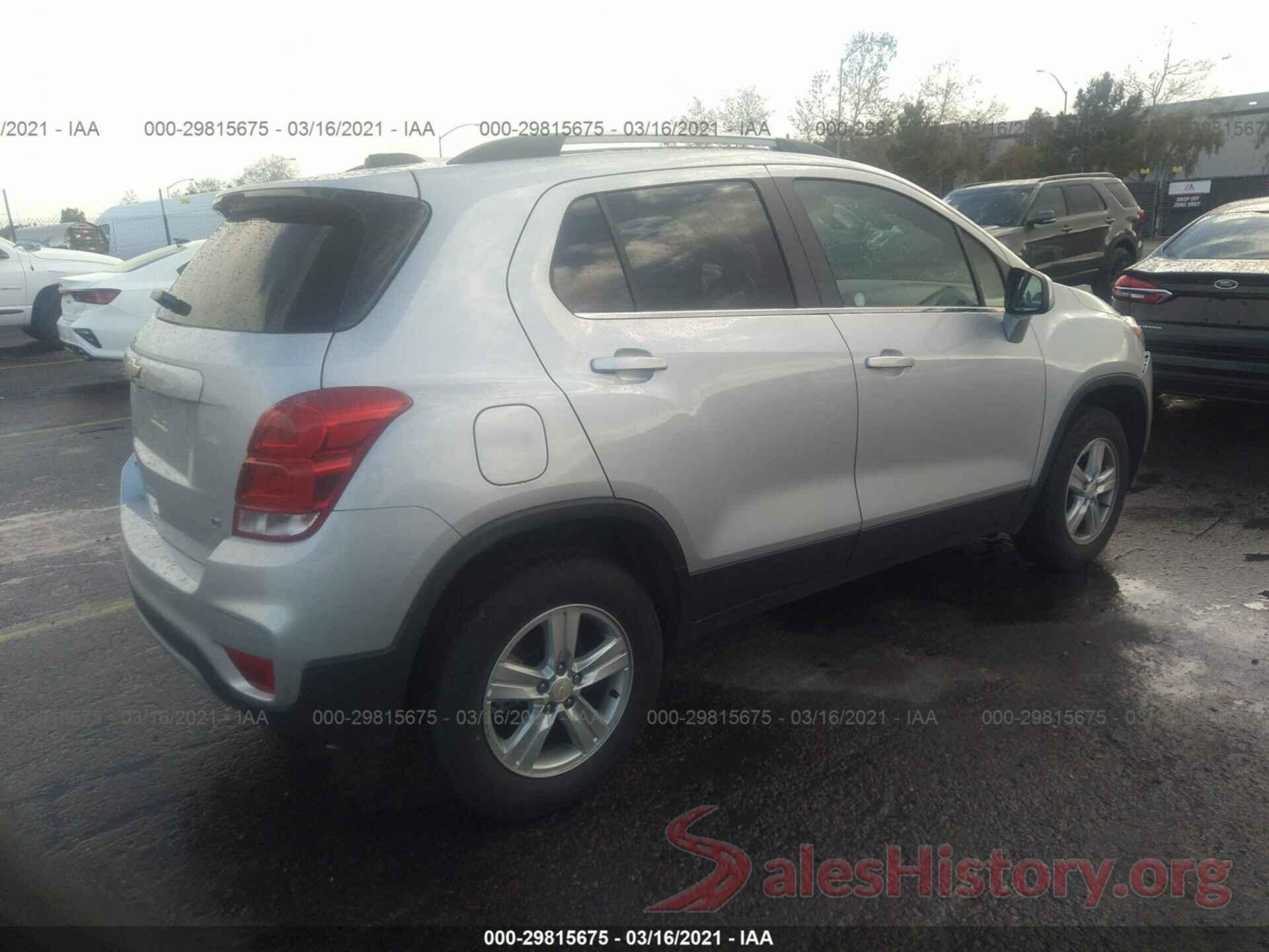 3GNCJPSB6LL228763 2020 CHEVROLET TRAX