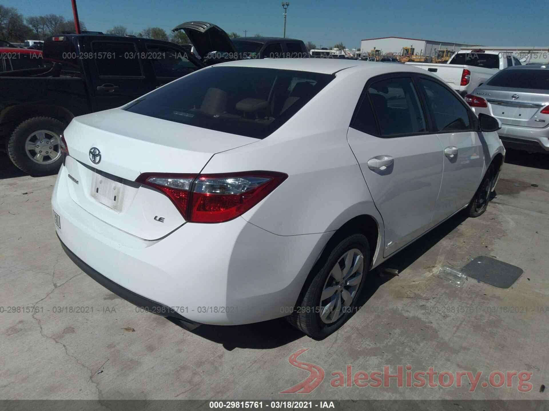 5YFBURHE0GP372813 2016 TOYOTA COROLLA