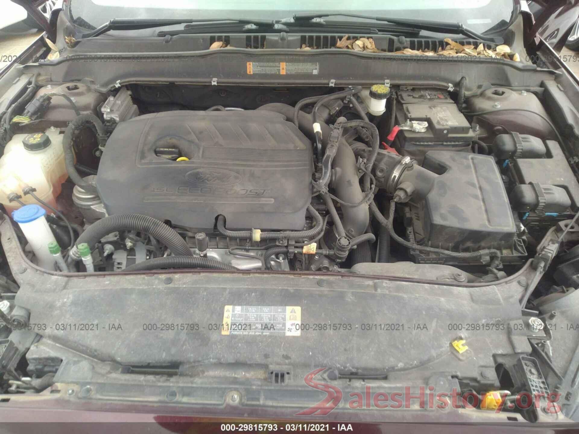 3FA6P0HD6HR240538 2017 FORD FUSION