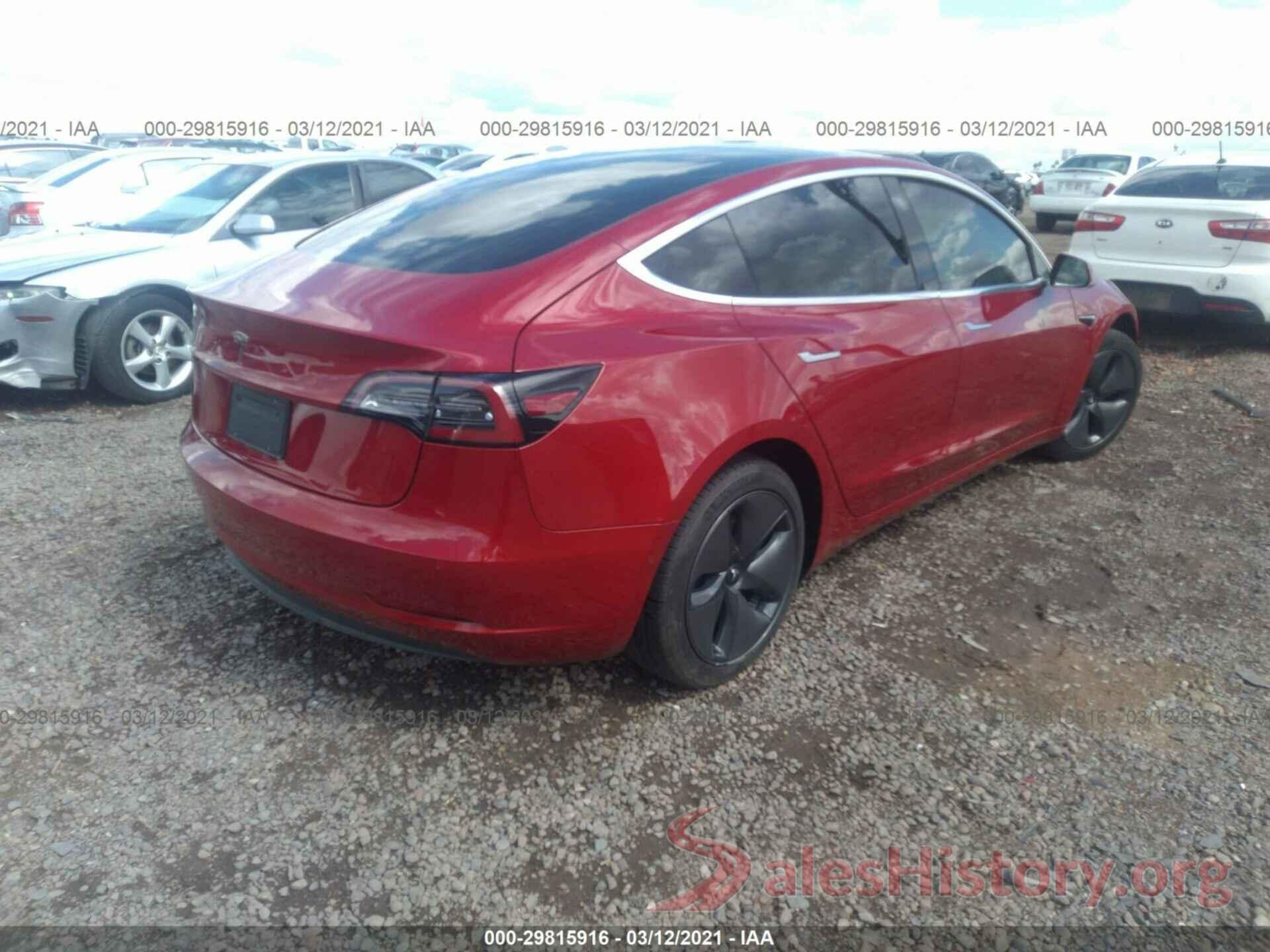 5YJ3E1EA1KF508973 2019 TESLA MODEL 3