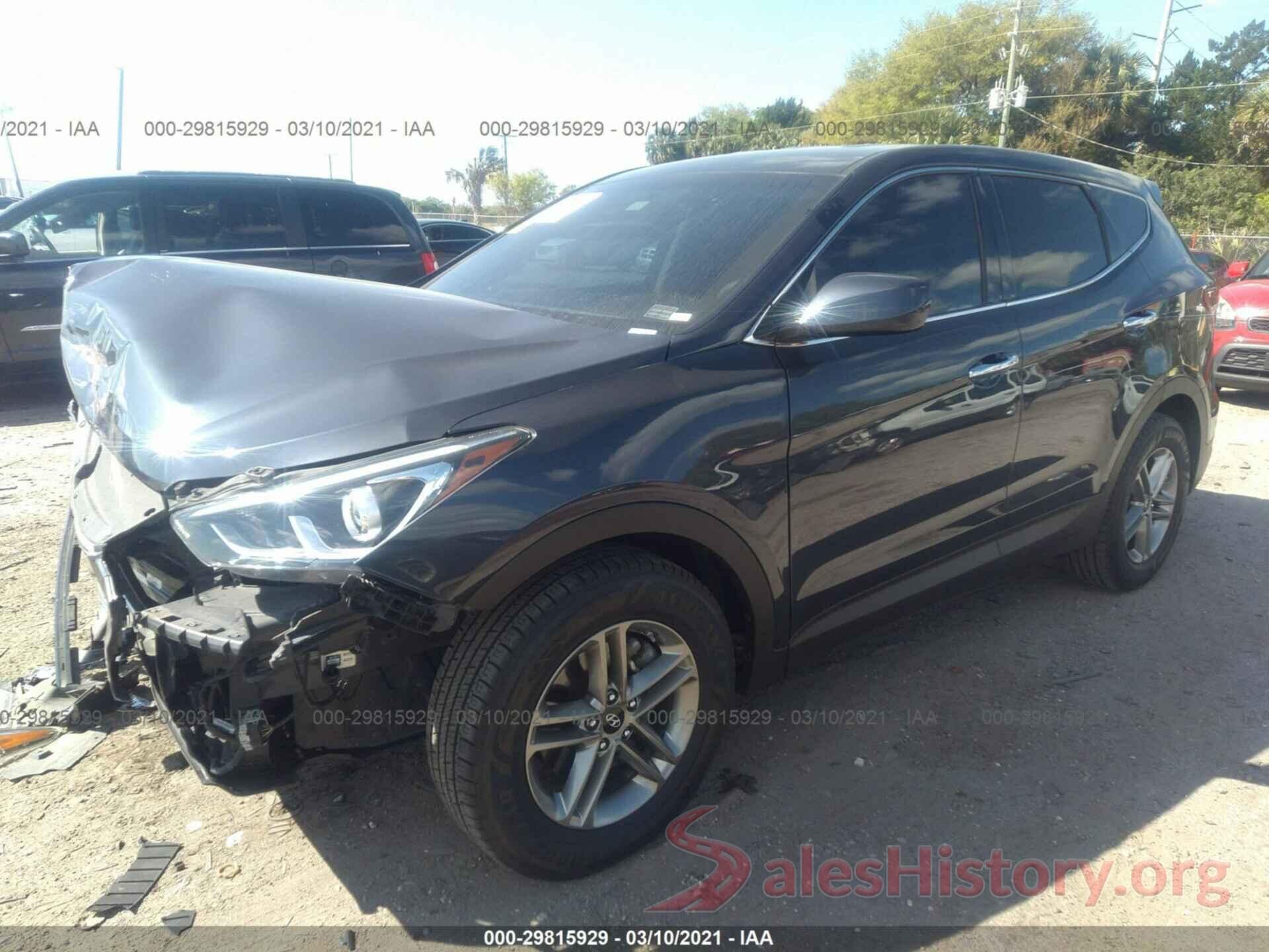 5XYZT3LB0HG396448 2017 HYUNDAI SANTA FE SPORT