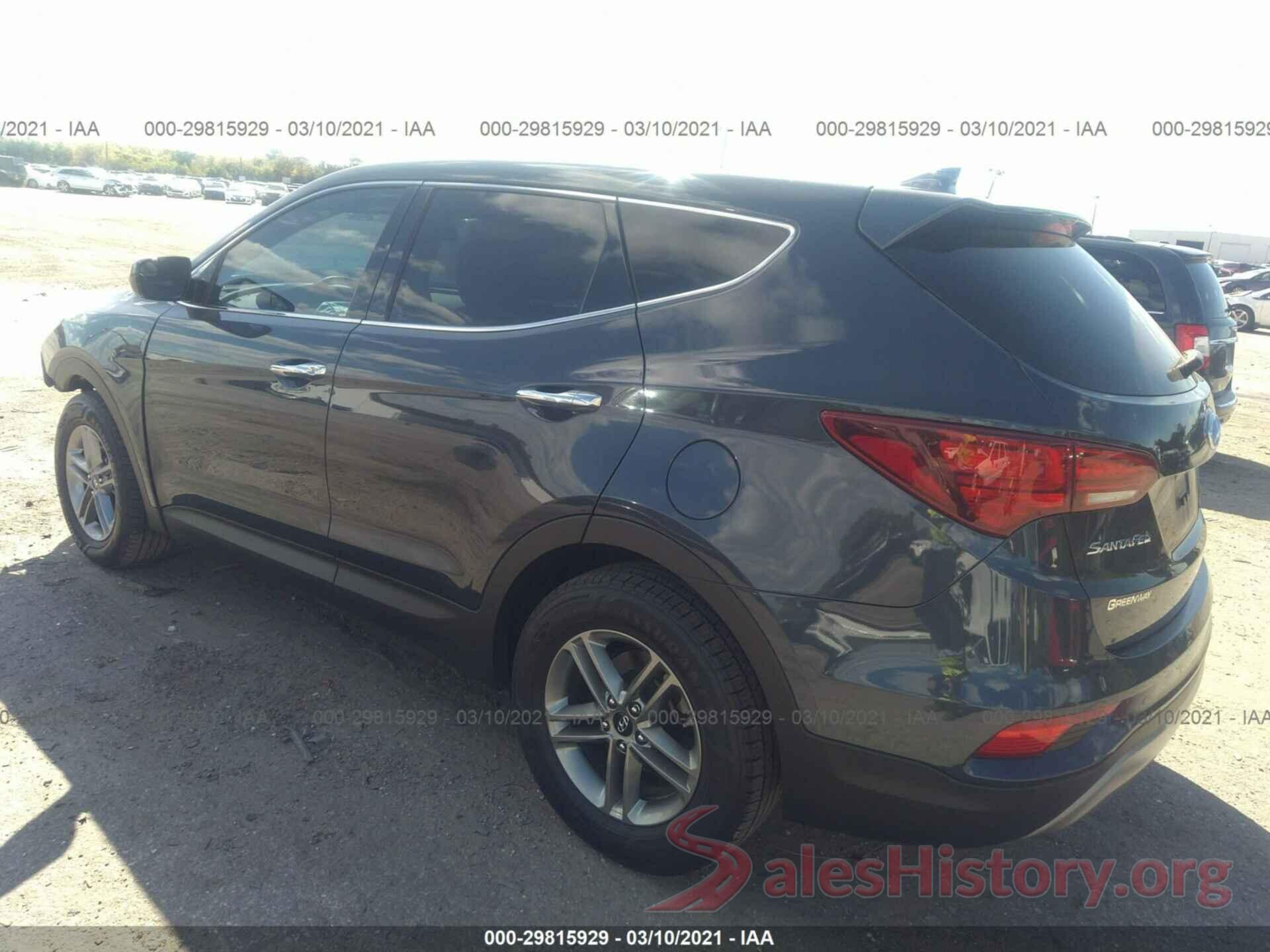 5XYZT3LB0HG396448 2017 HYUNDAI SANTA FE SPORT