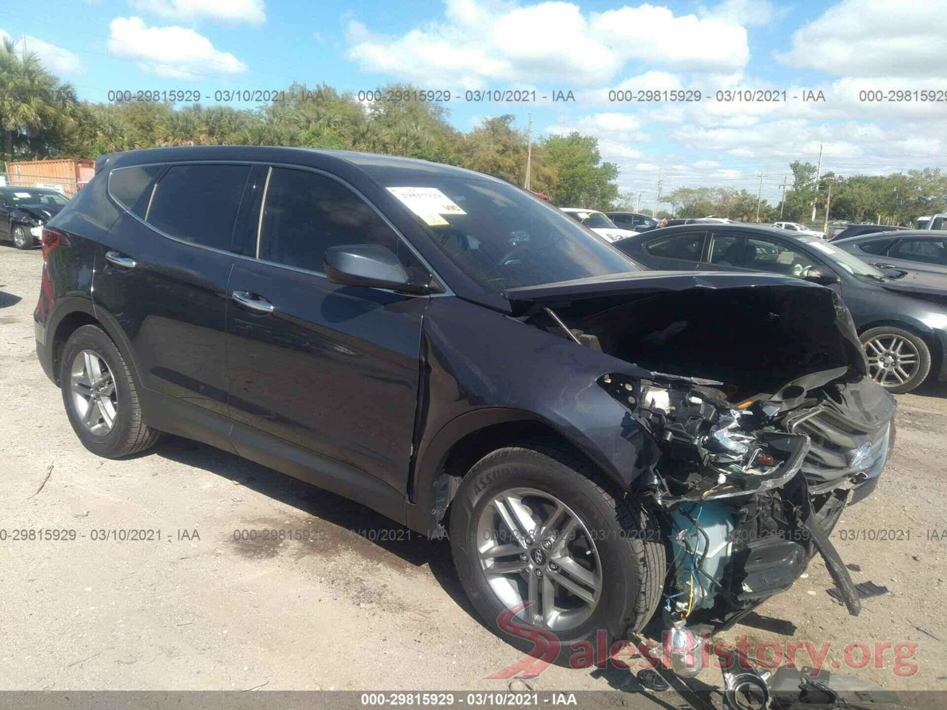 5XYZT3LB0HG396448 2017 HYUNDAI SANTA FE SPORT