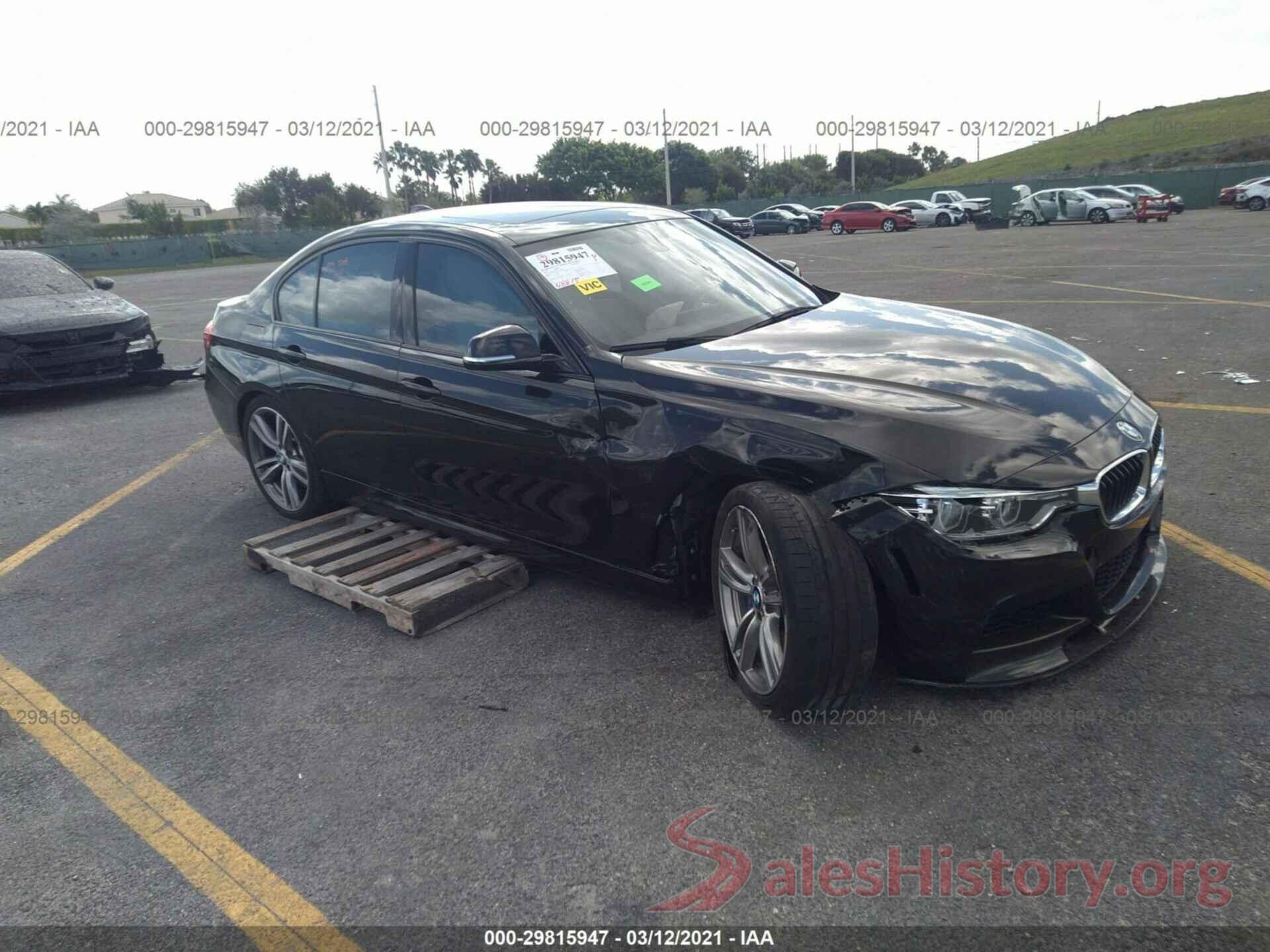 WBA8B3G59GNT92938 2016 BMW 3 SERIES