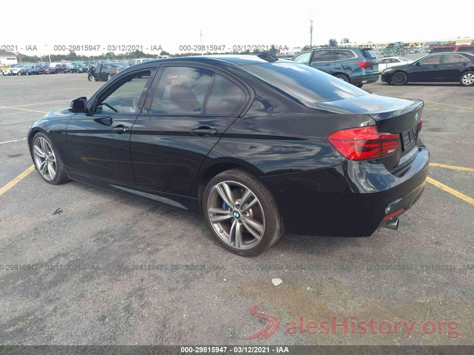 WBA8B3G59GNT92938 2016 BMW 3 SERIES