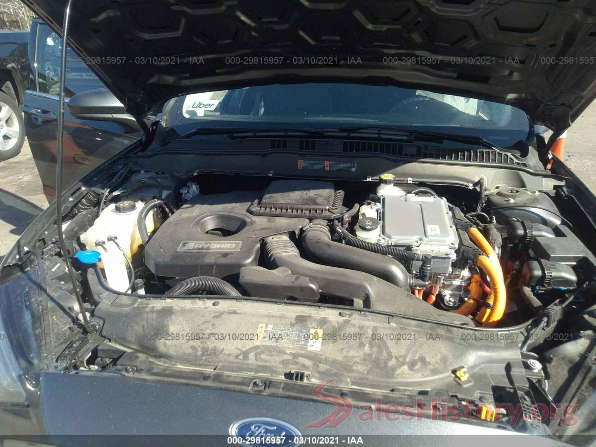 3FA6P0LU5LR224511 2020 FORD FUSION HYBRID