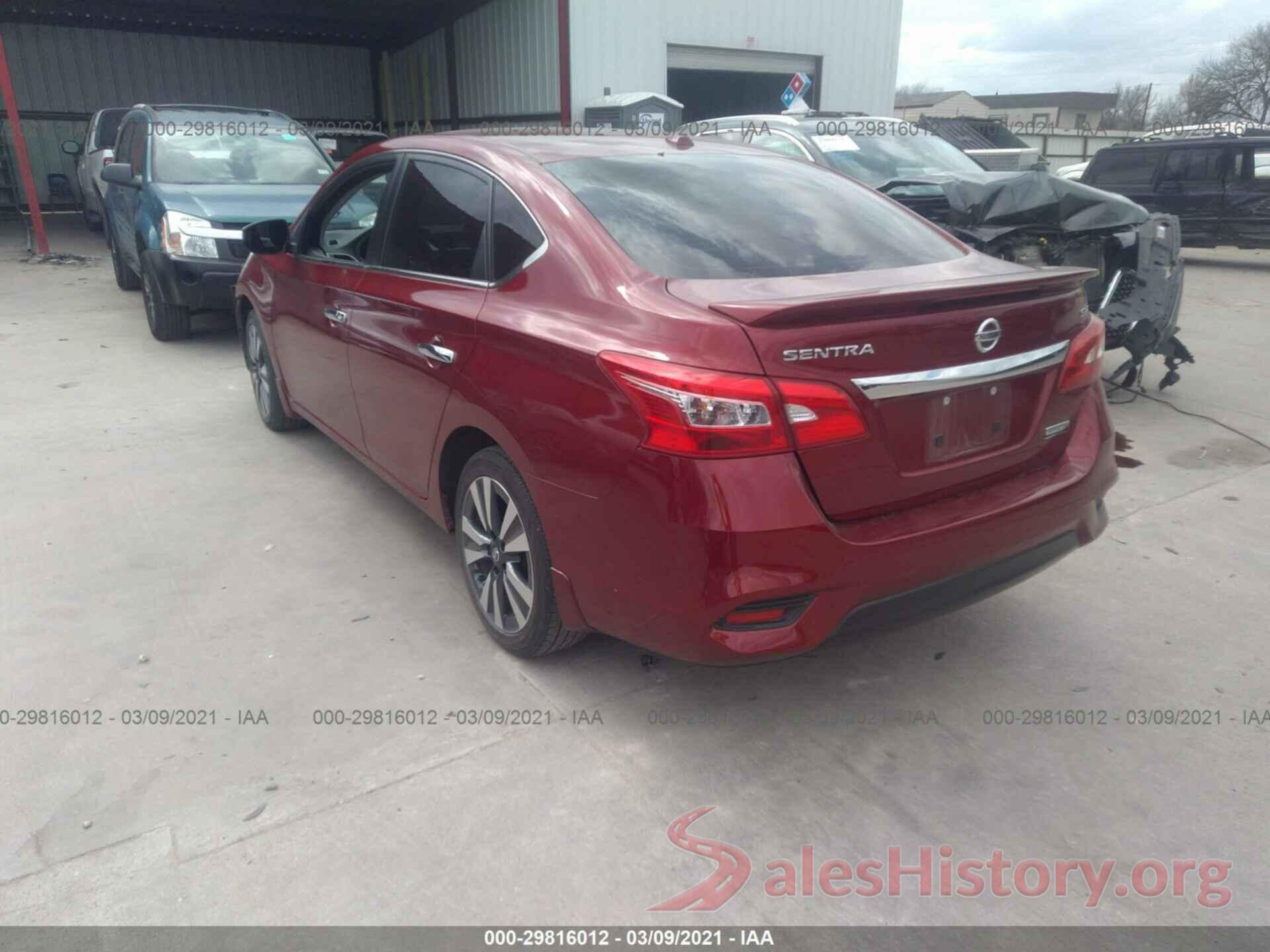 3N1AB7AP3KY213135 2019 NISSAN SENTRA