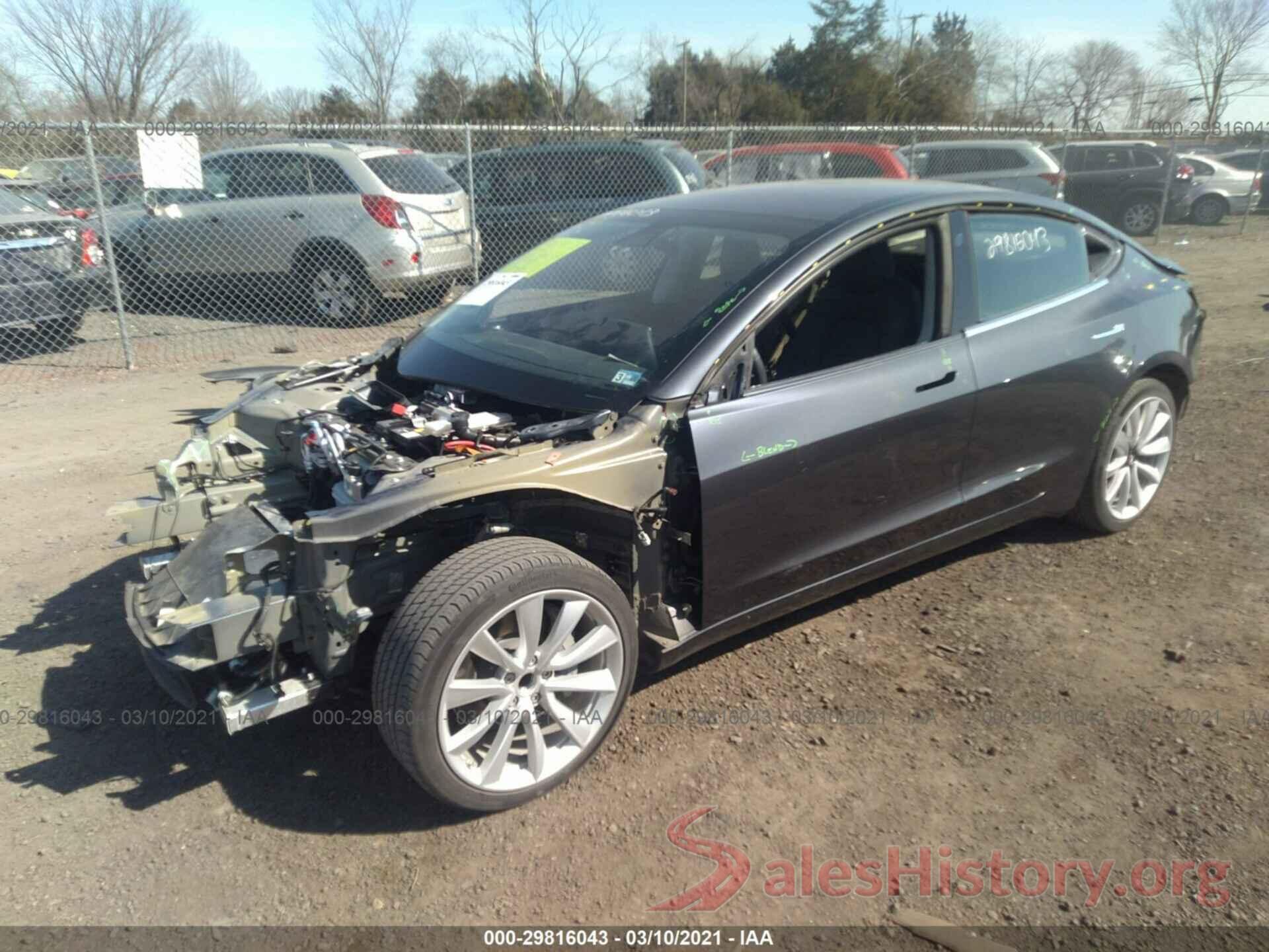 5YJ3E1EA3JF007713 2018 TESLA MODEL 3