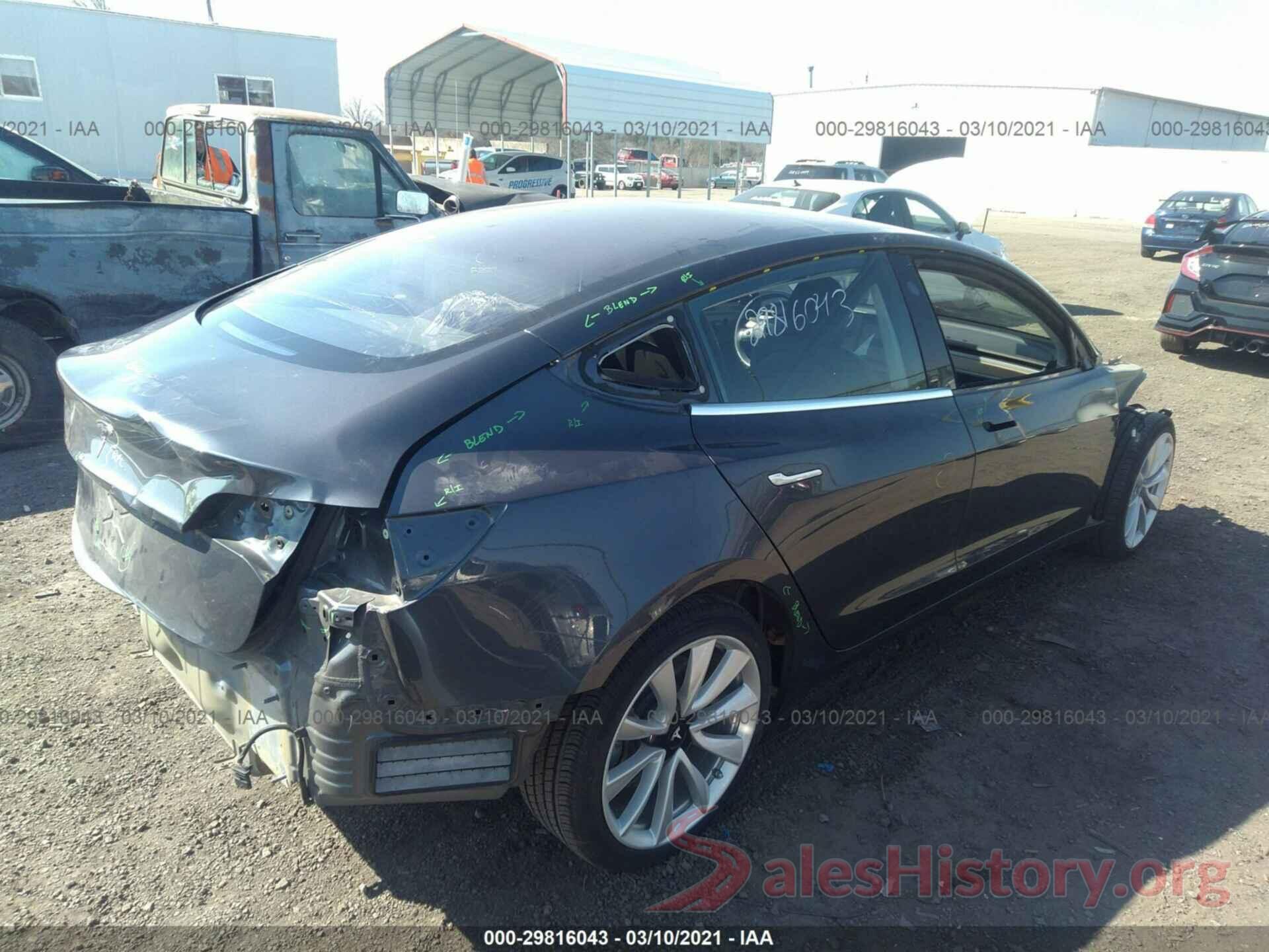 5YJ3E1EA3JF007713 2018 TESLA MODEL 3