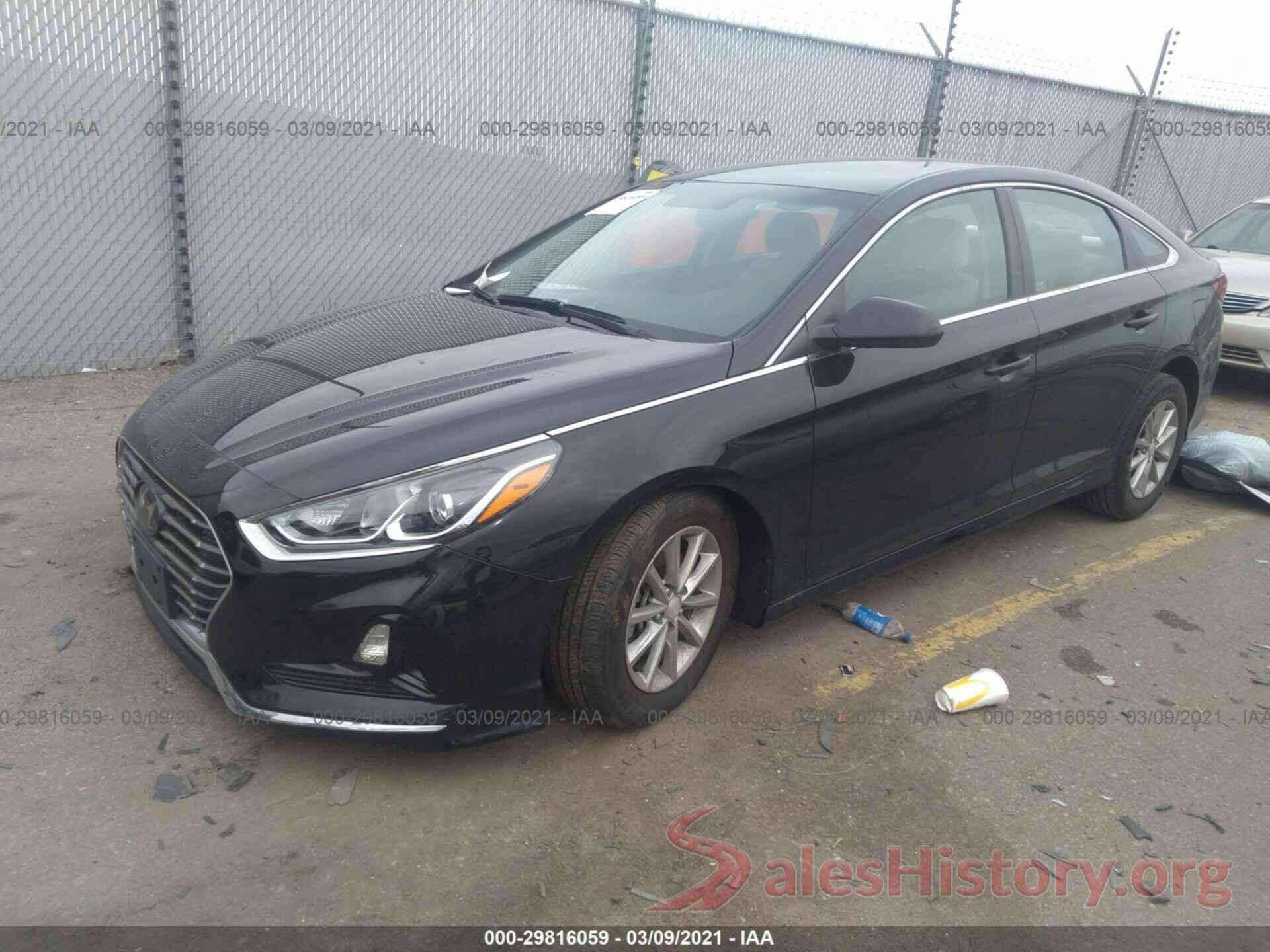 5NPE24AF9KH732711 2019 HYUNDAI SONATA