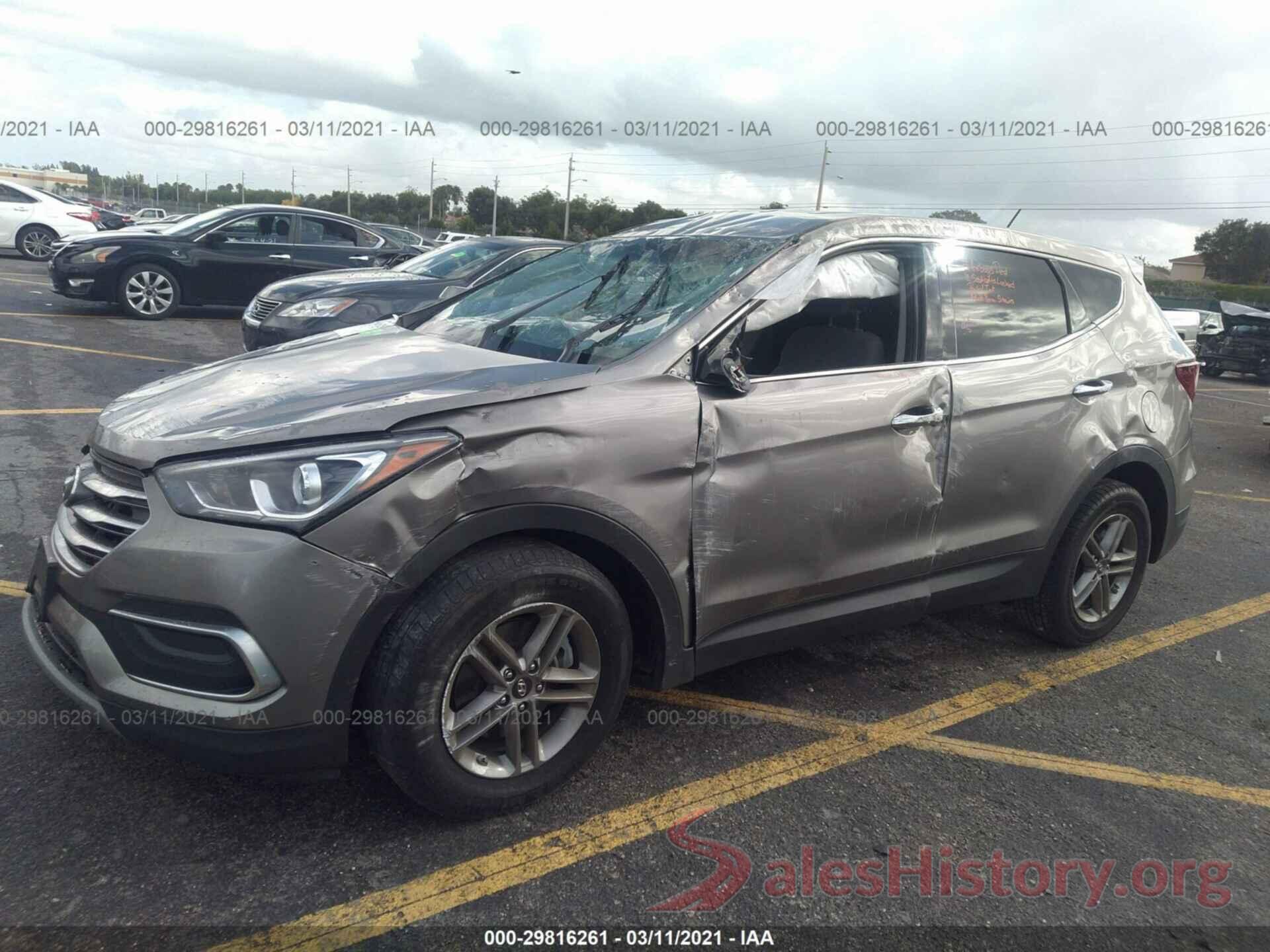 5NMZTDLB8JH085187 2018 HYUNDAI SANTA FE SPORT