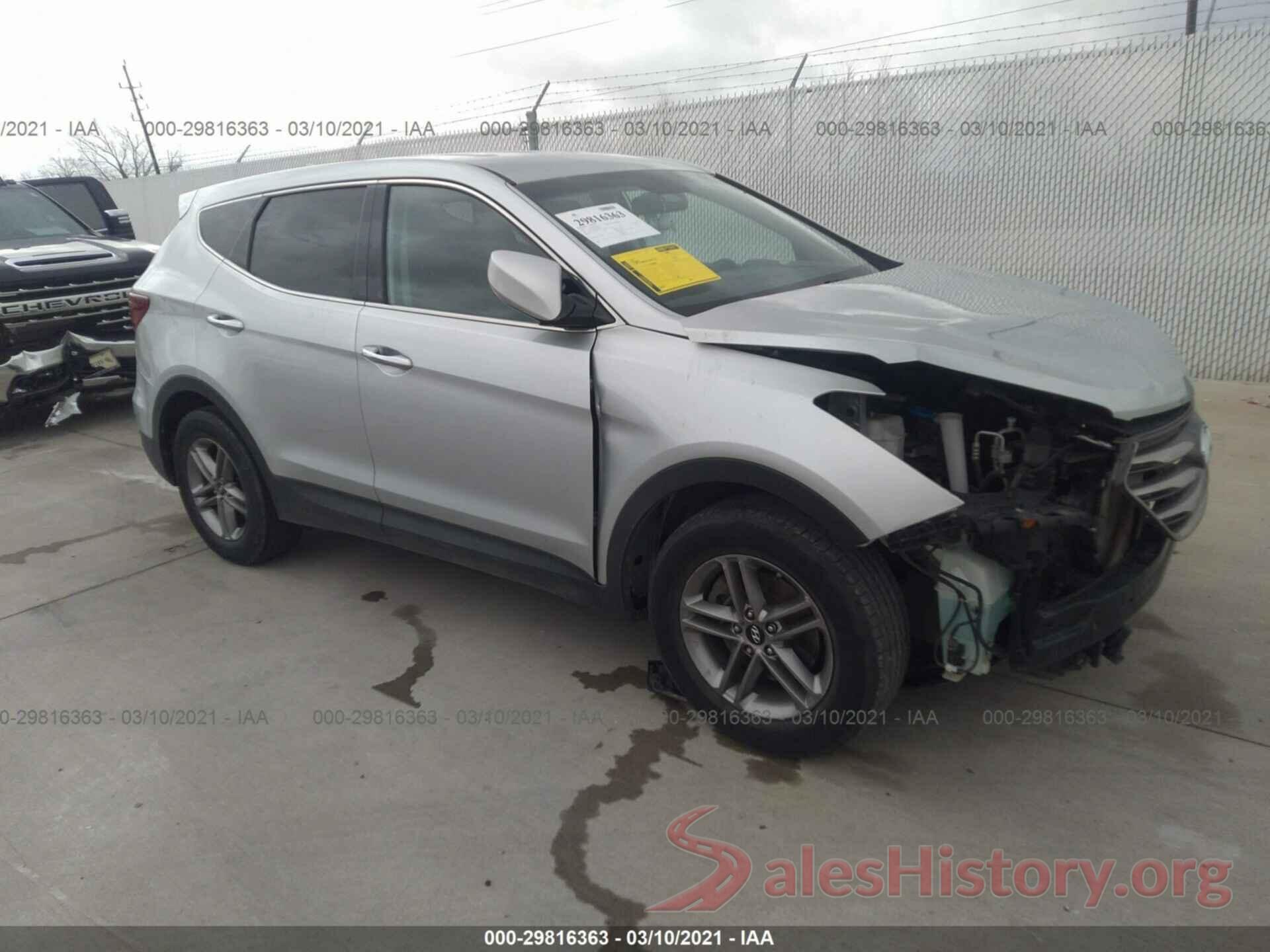 5XYZTDLB1HG456176 2017 HYUNDAI SANTA FE SPORT