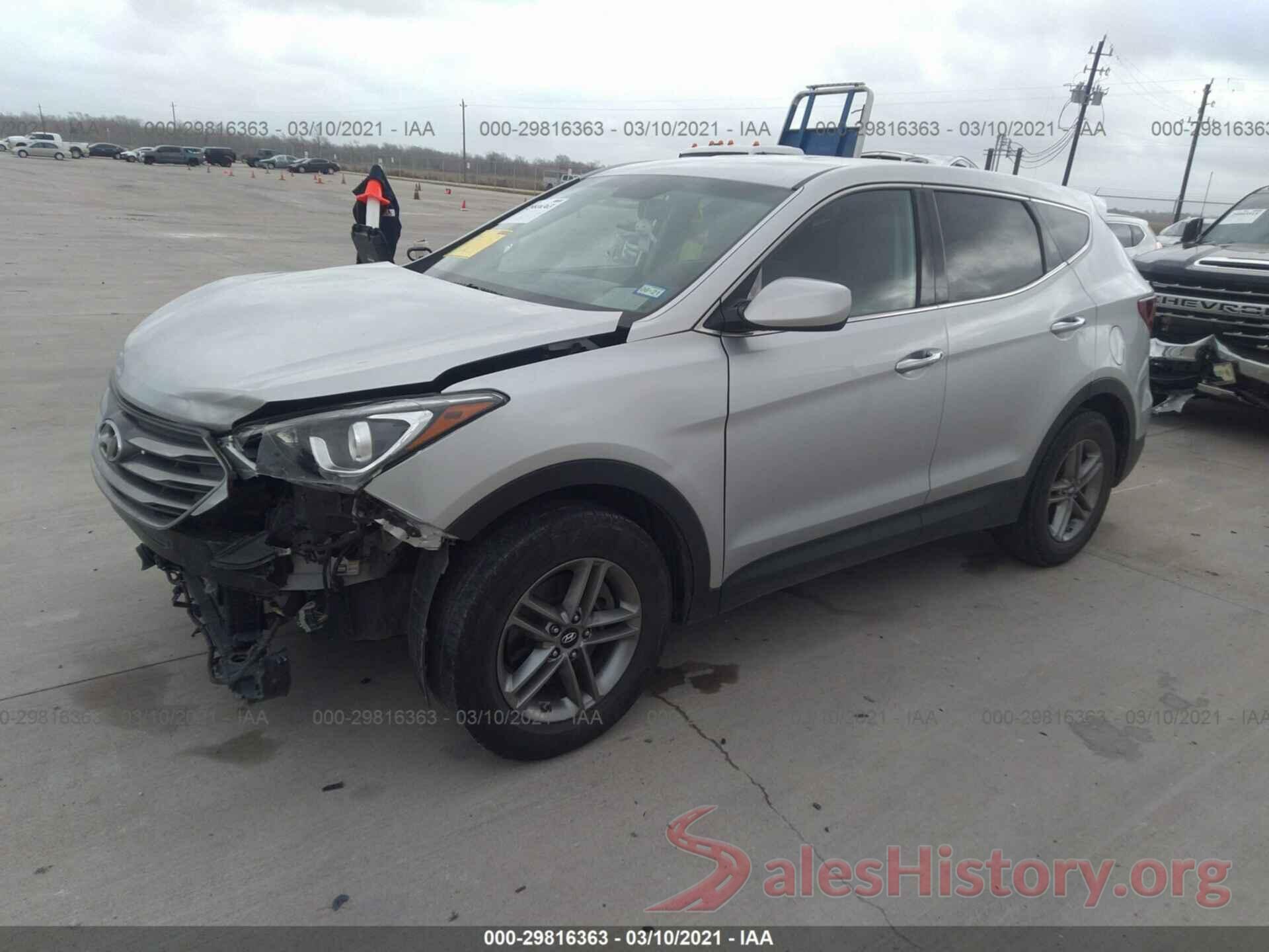 5XYZTDLB1HG456176 2017 HYUNDAI SANTA FE SPORT