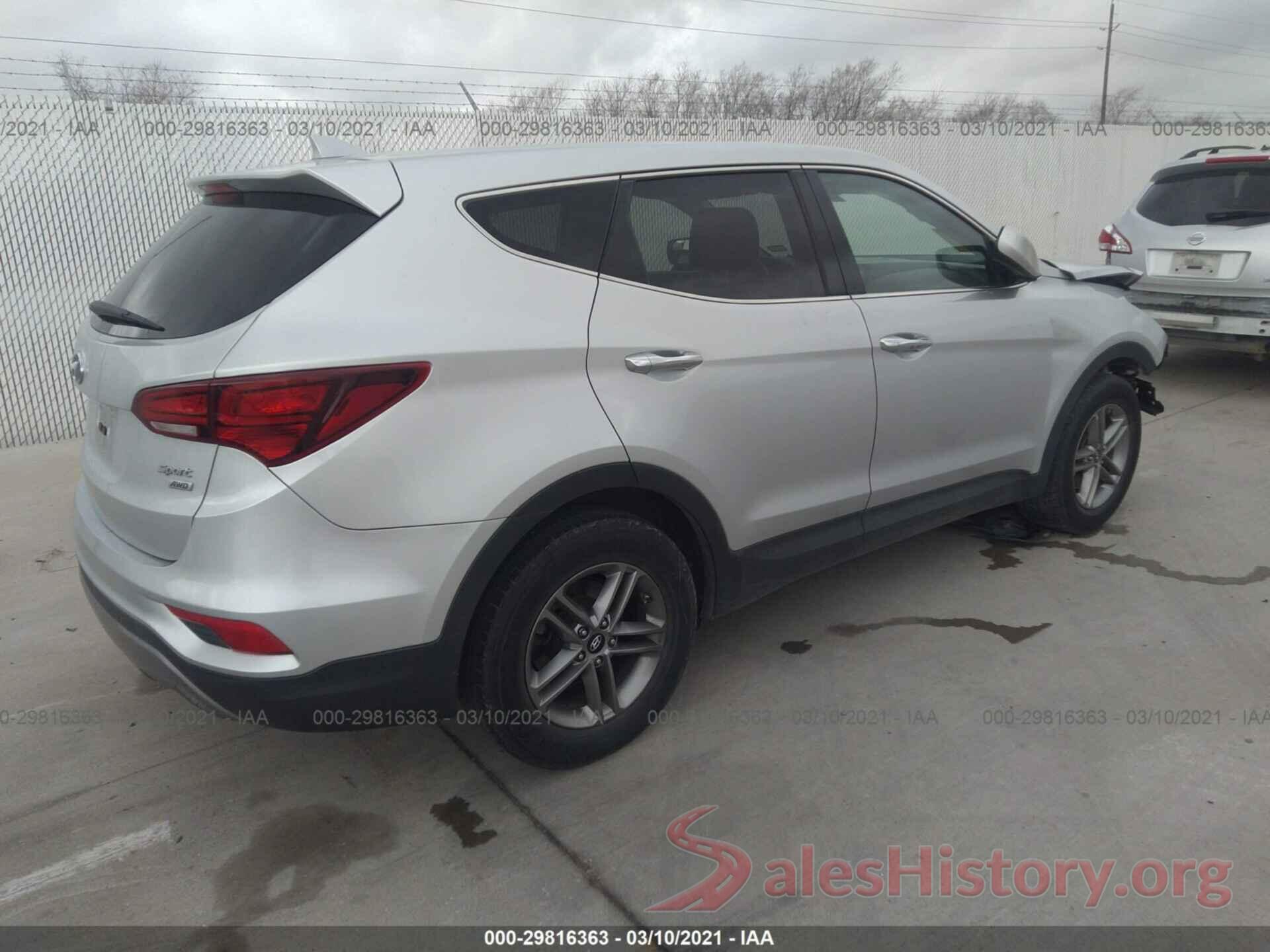 5XYZTDLB1HG456176 2017 HYUNDAI SANTA FE SPORT