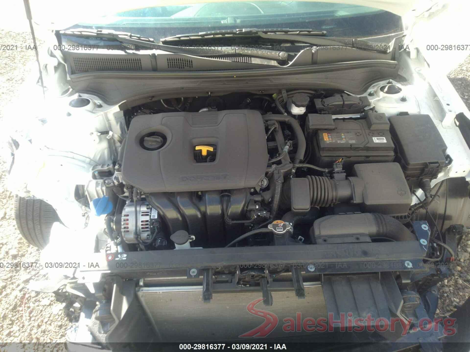 3KPF24AD6ME285233 2021 KIA FORTE