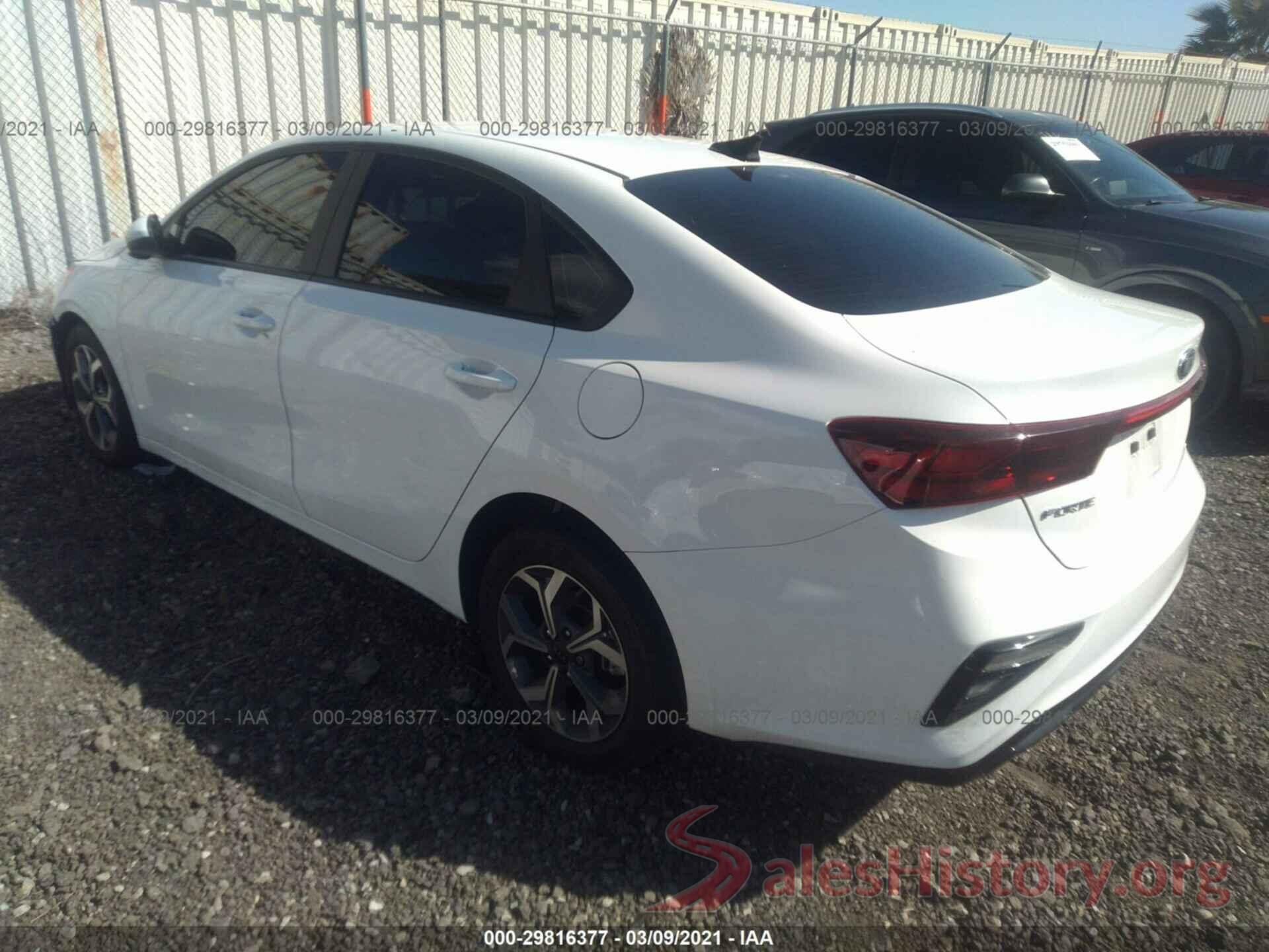 3KPF24AD6ME285233 2021 KIA FORTE