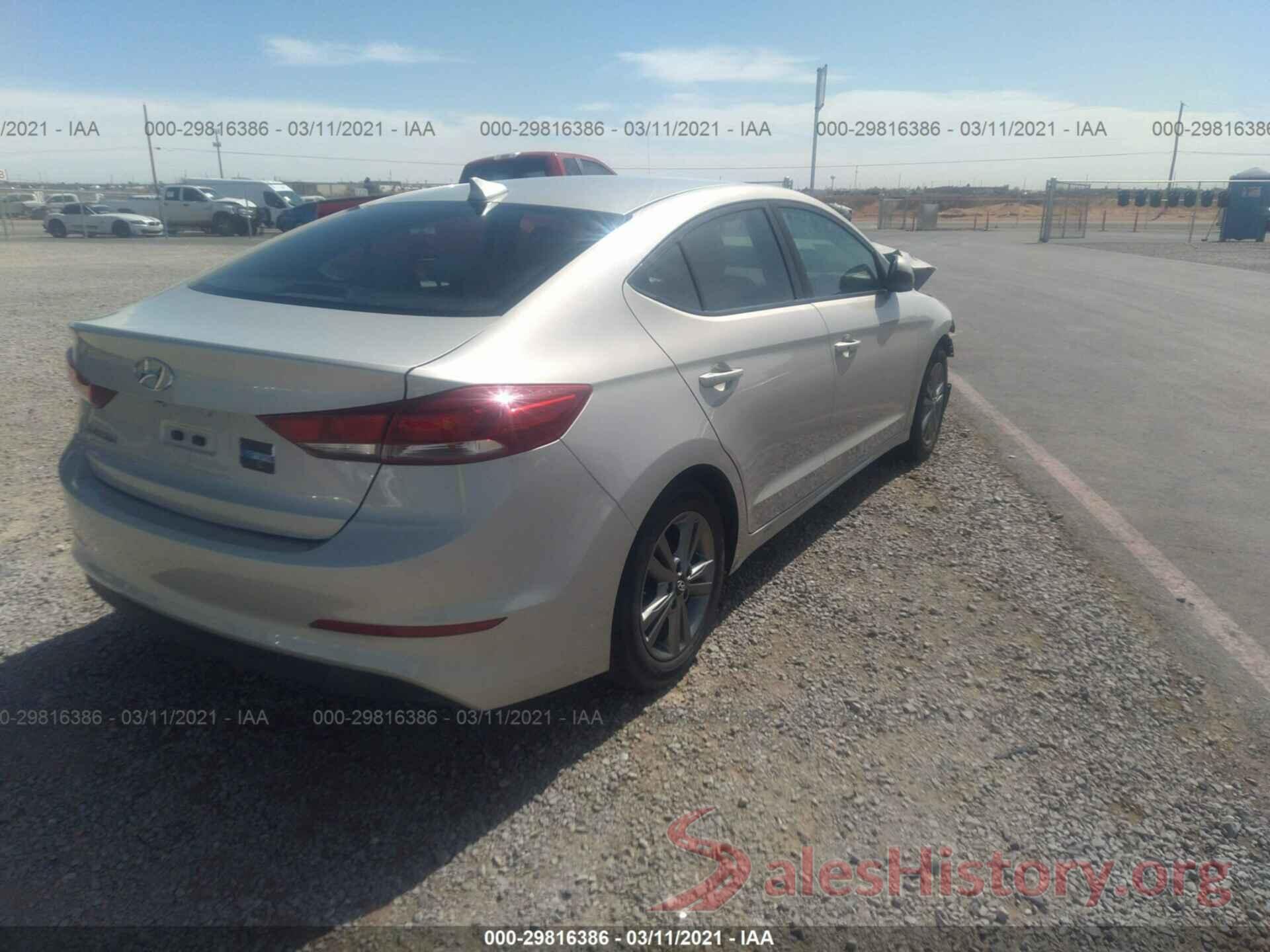 5NPD84LFXHH017727 2017 HYUNDAI ELANTRA