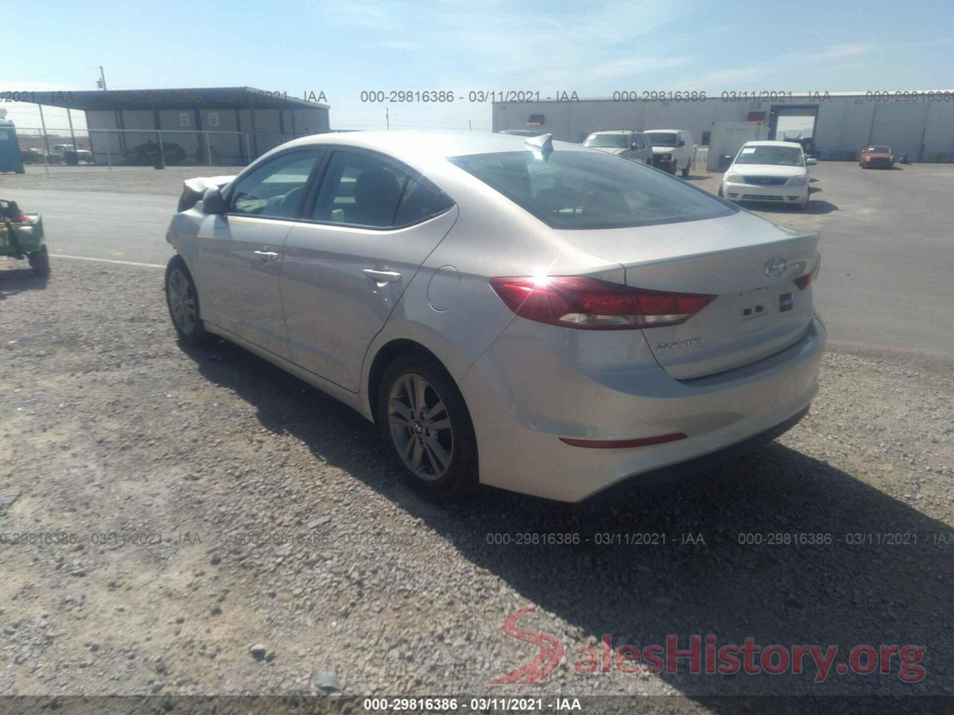 5NPD84LFXHH017727 2017 HYUNDAI ELANTRA