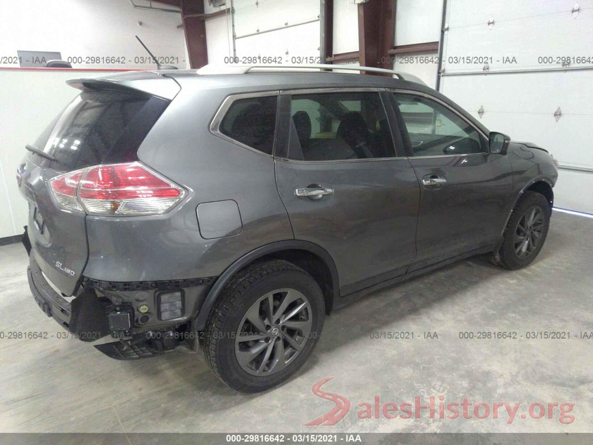 5N1AT2MV0GC831757 2016 NISSAN ROGUE