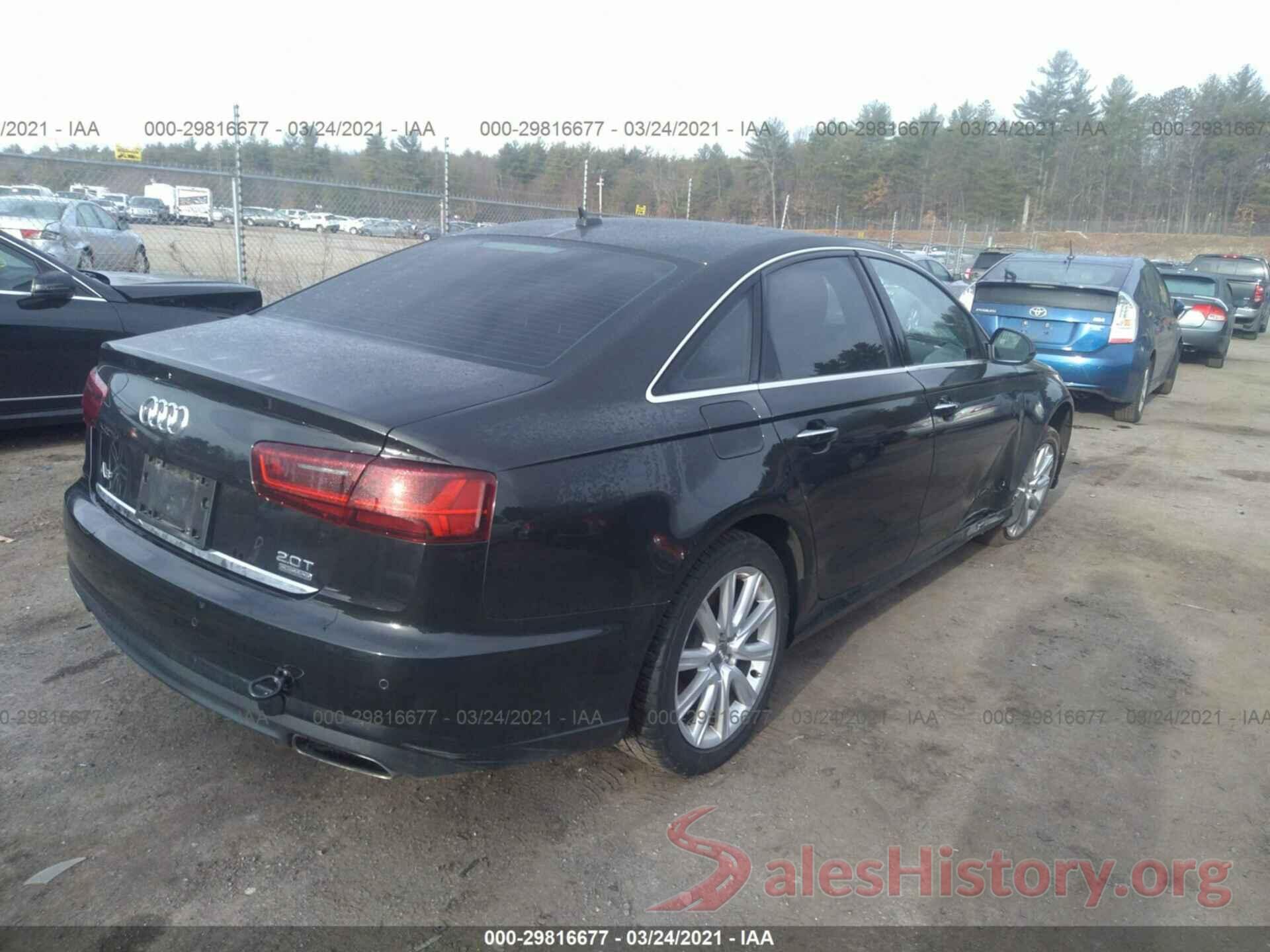 WAUGFAFC4GN008245 2016 AUDI A6