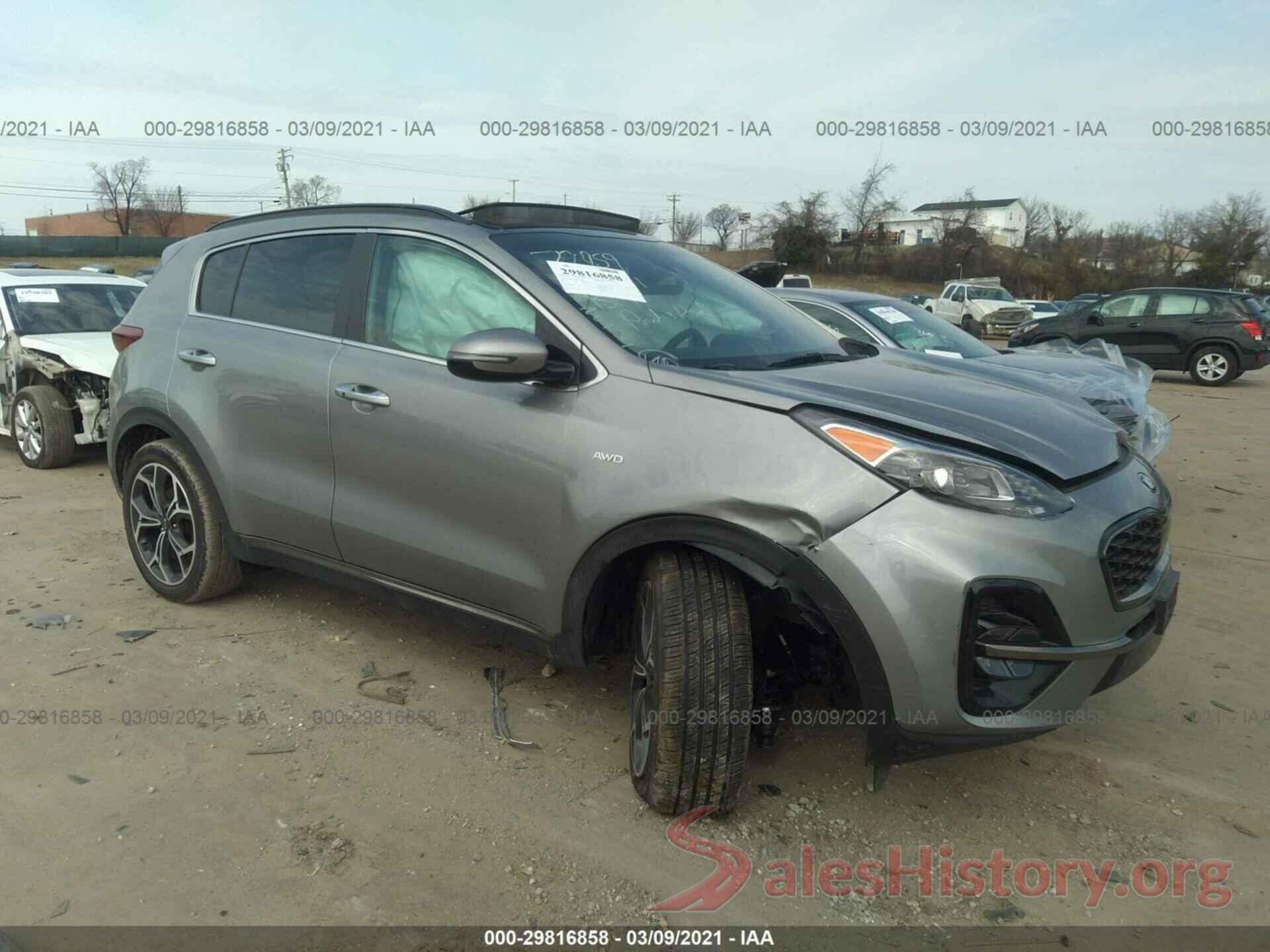 KNDPRCA6XL7787043 2020 KIA SPORTAGE