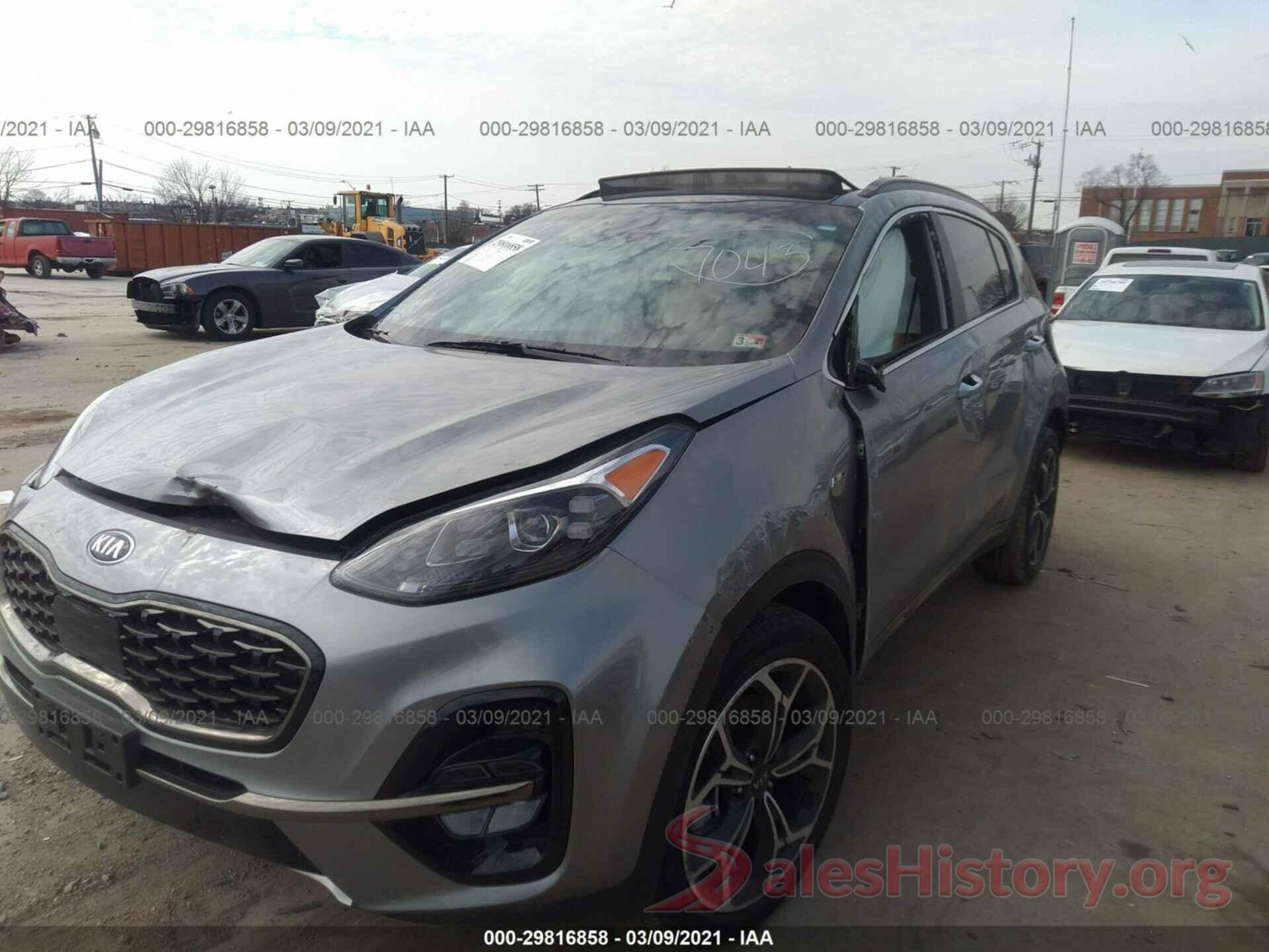 KNDPRCA6XL7787043 2020 KIA SPORTAGE