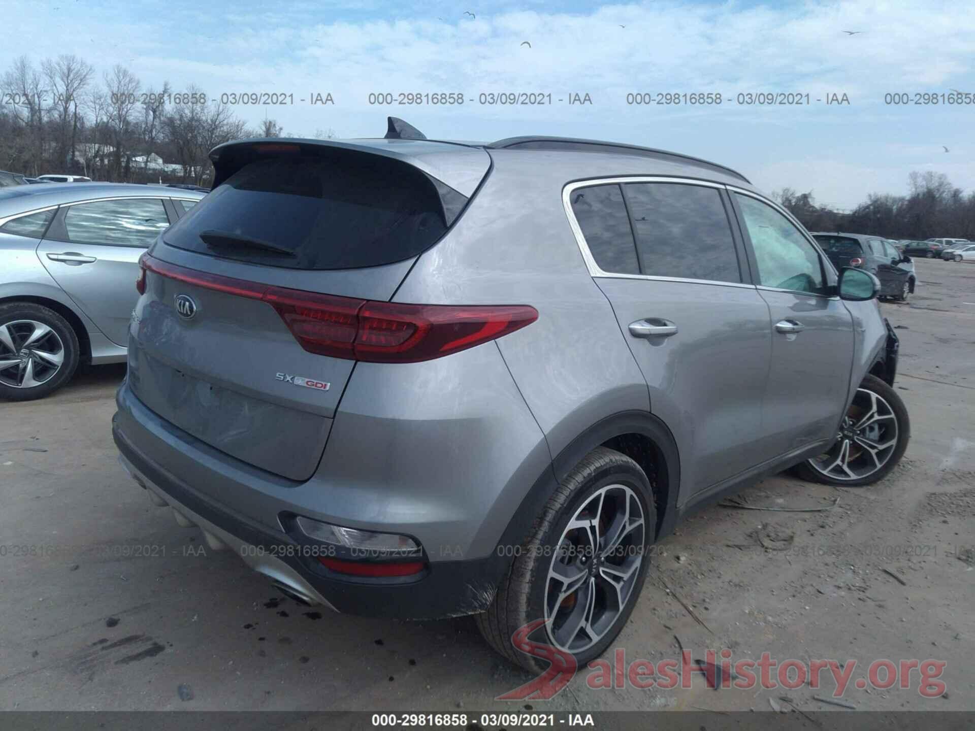 KNDPRCA6XL7787043 2020 KIA SPORTAGE