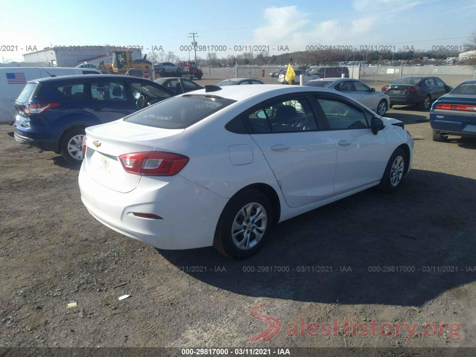 1G1BC5SM8K7134822 2019 CHEVROLET CRUZE