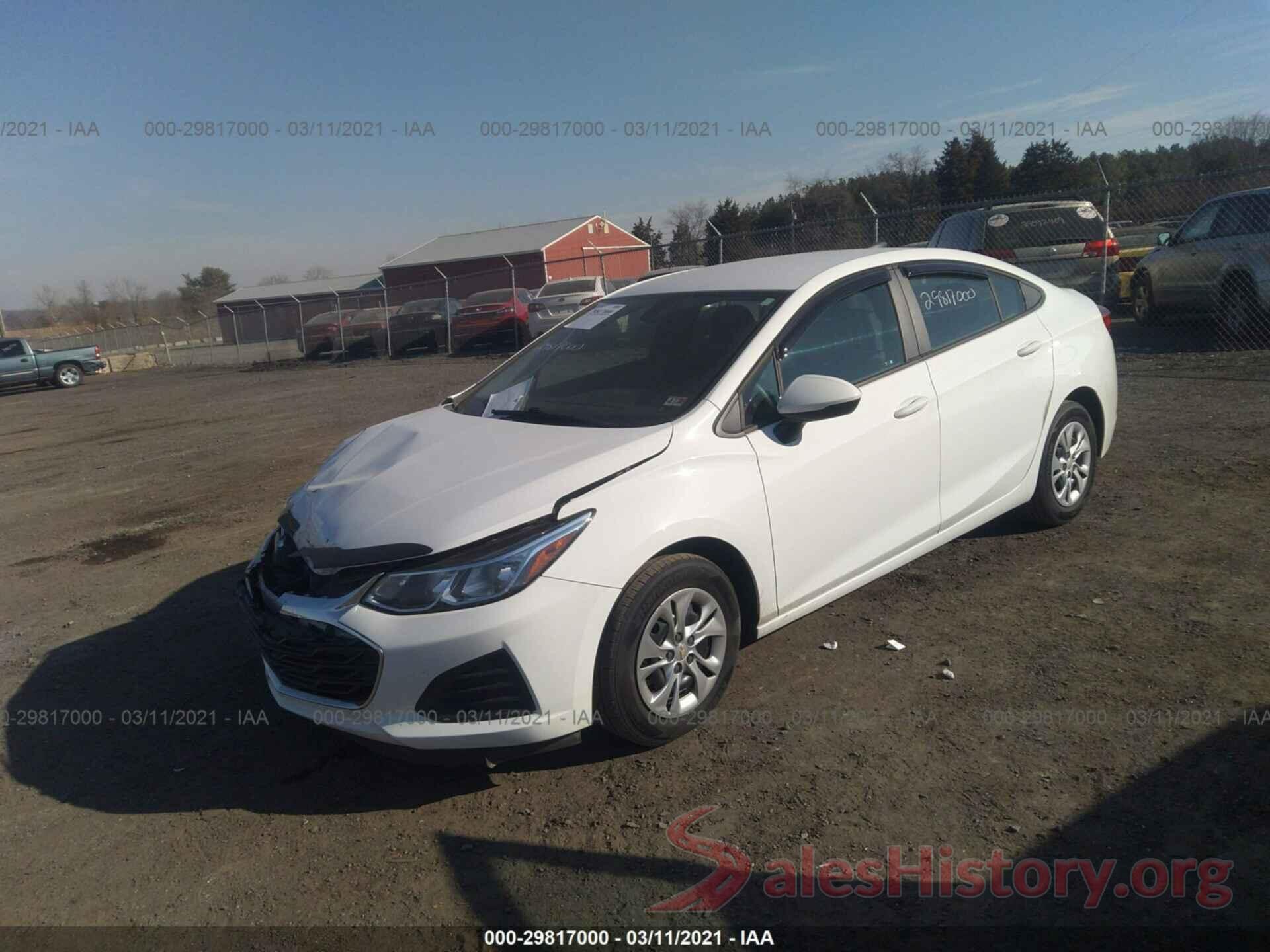 1G1BC5SM8K7134822 2019 CHEVROLET CRUZE