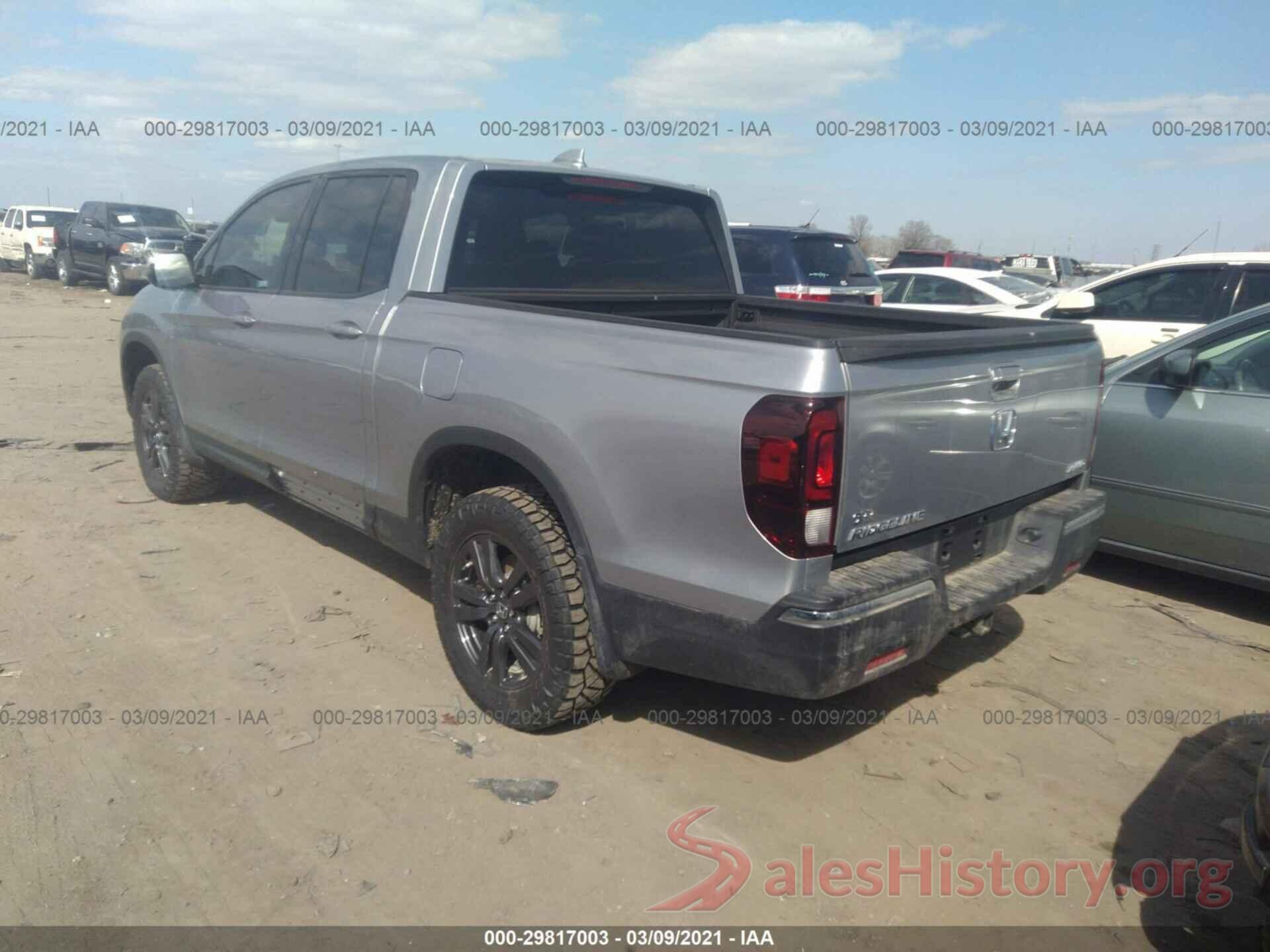 5FPYK3F16LB023083 2020 HONDA RIDGELINE