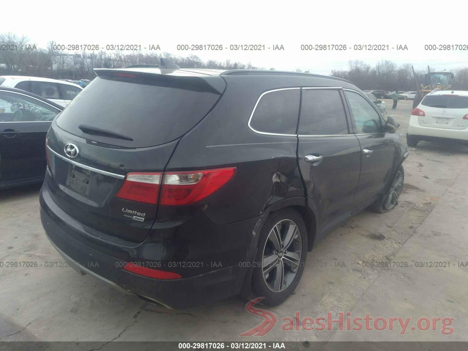 KM8SRDHF5GU140445 2016 HYUNDAI SANTA FE